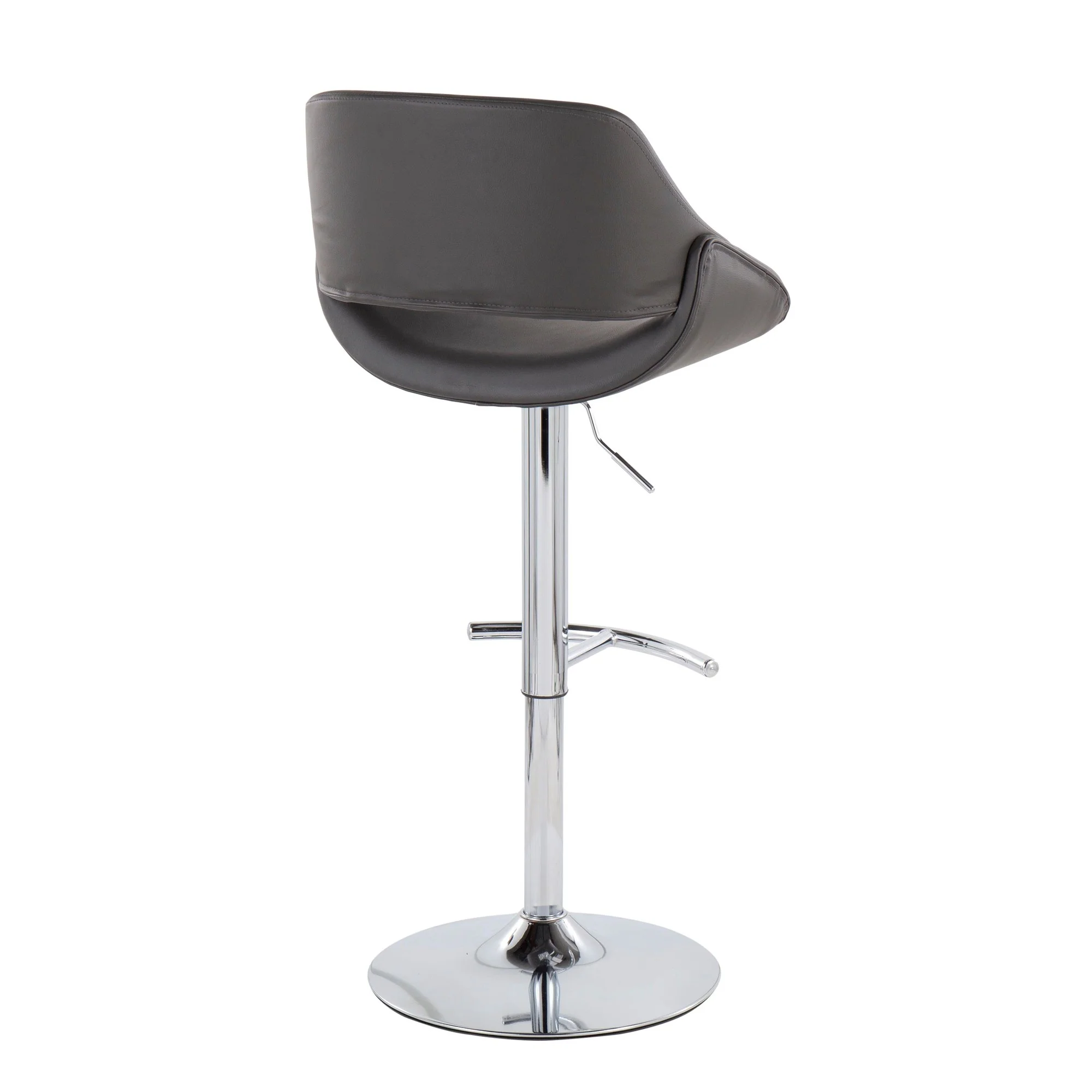 Fabrico Adjustable Bar Stool - Set of 2 Cream By LumiSource - Image 15