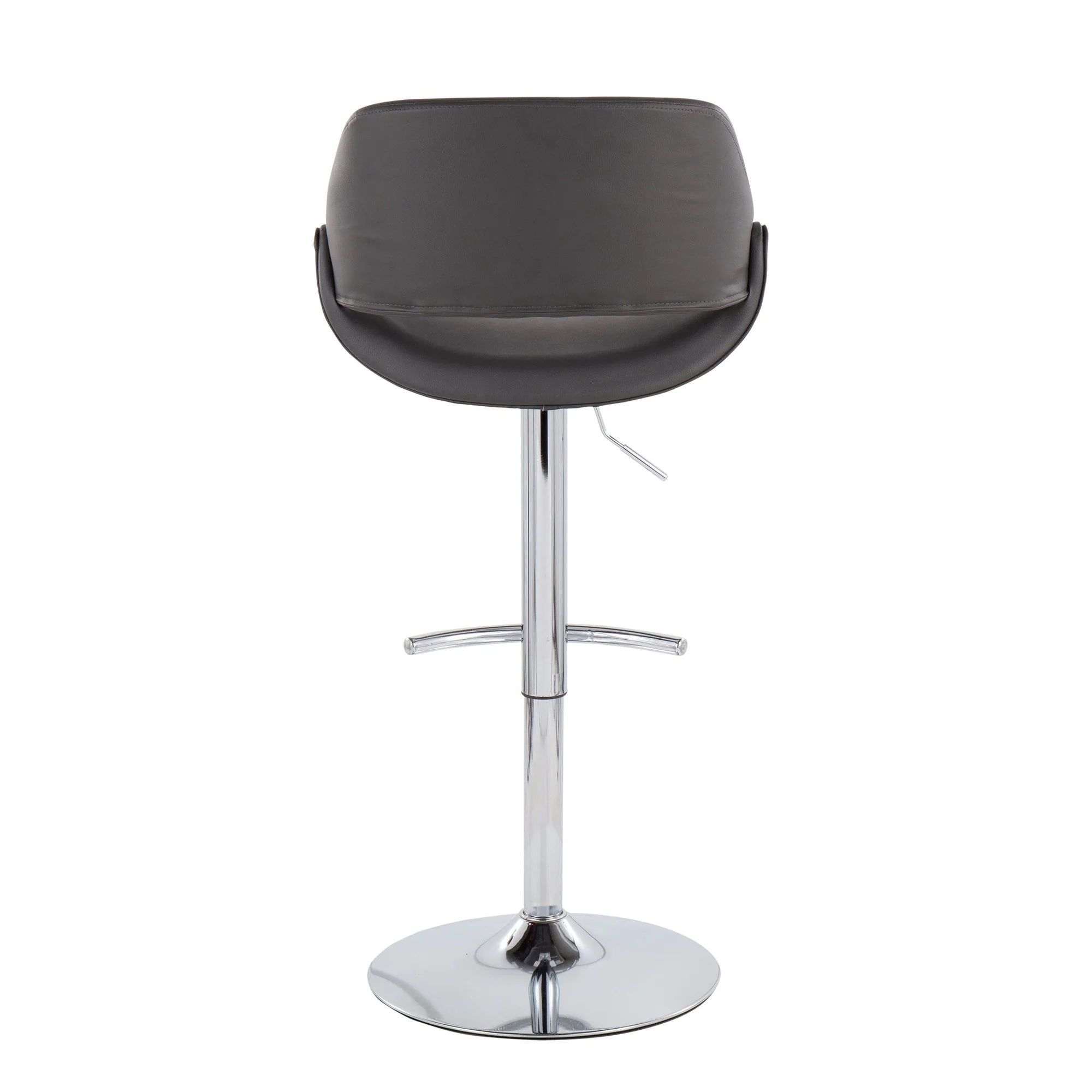 Fabrico Adjustable Bar Stool - Set of 2 Cream By LumiSource - Image 16