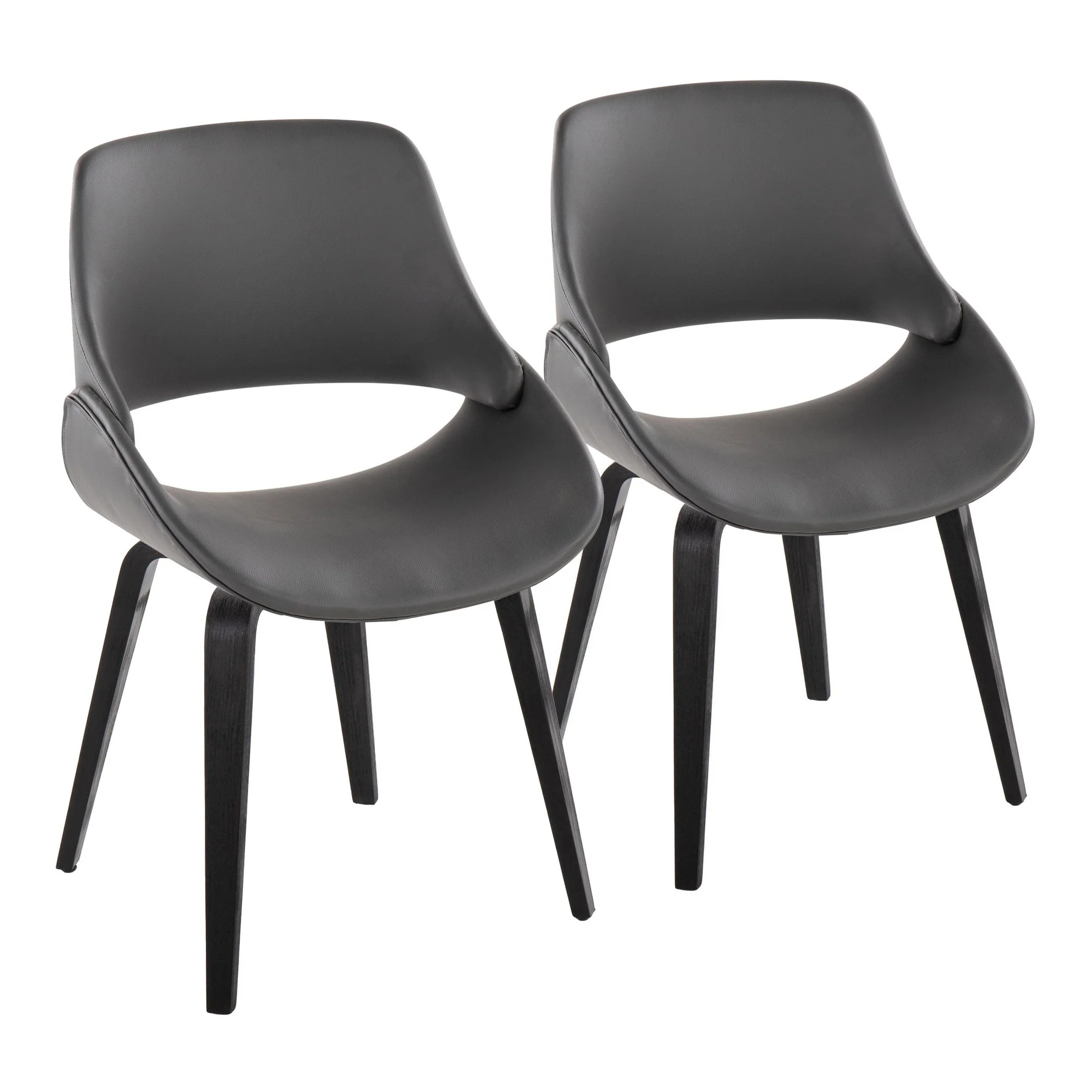 Fabrico Chair - Set of 2 Cream By LumiSource - Image 17