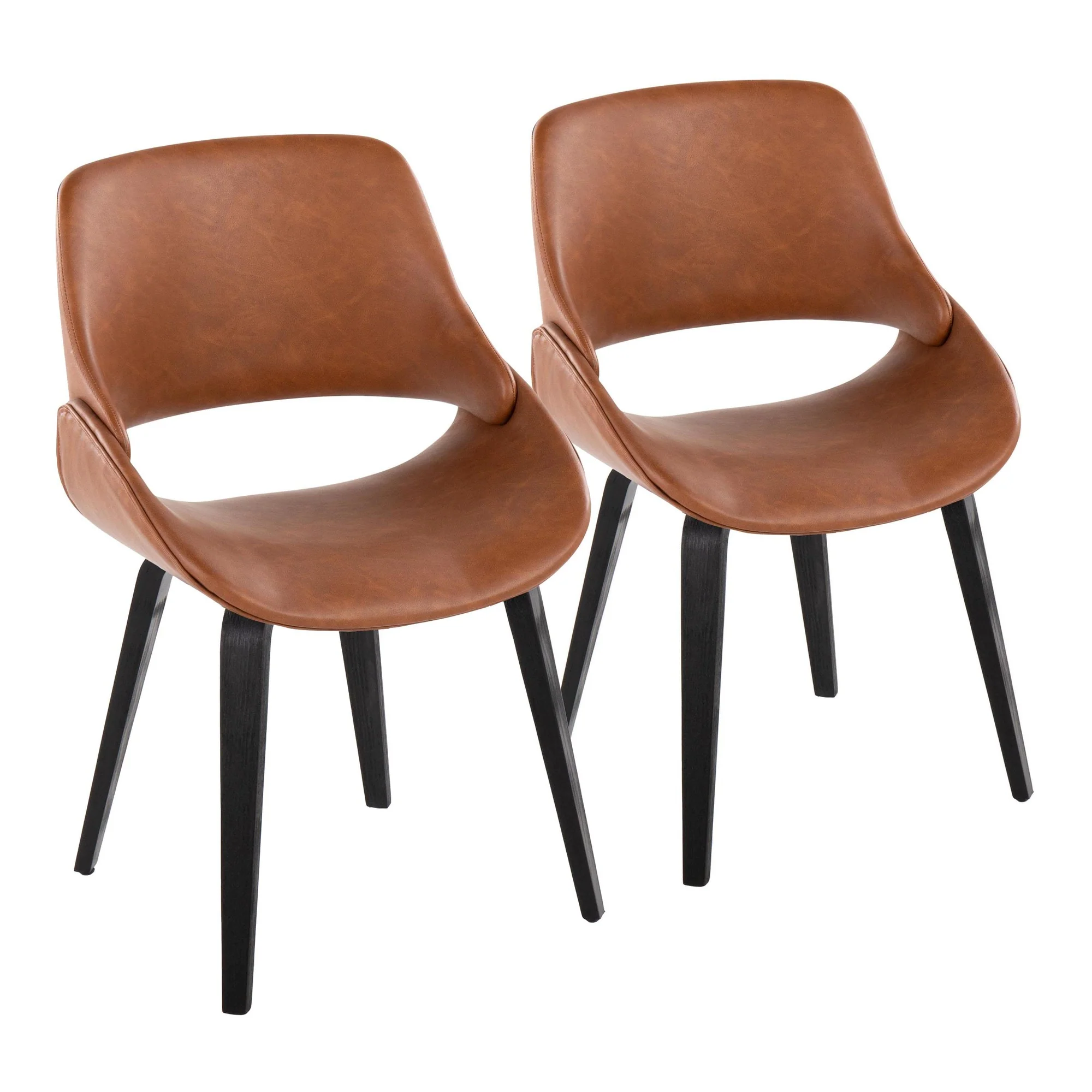 Fabrico Chair - Set of 2 Cream By LumiSource - Image 2