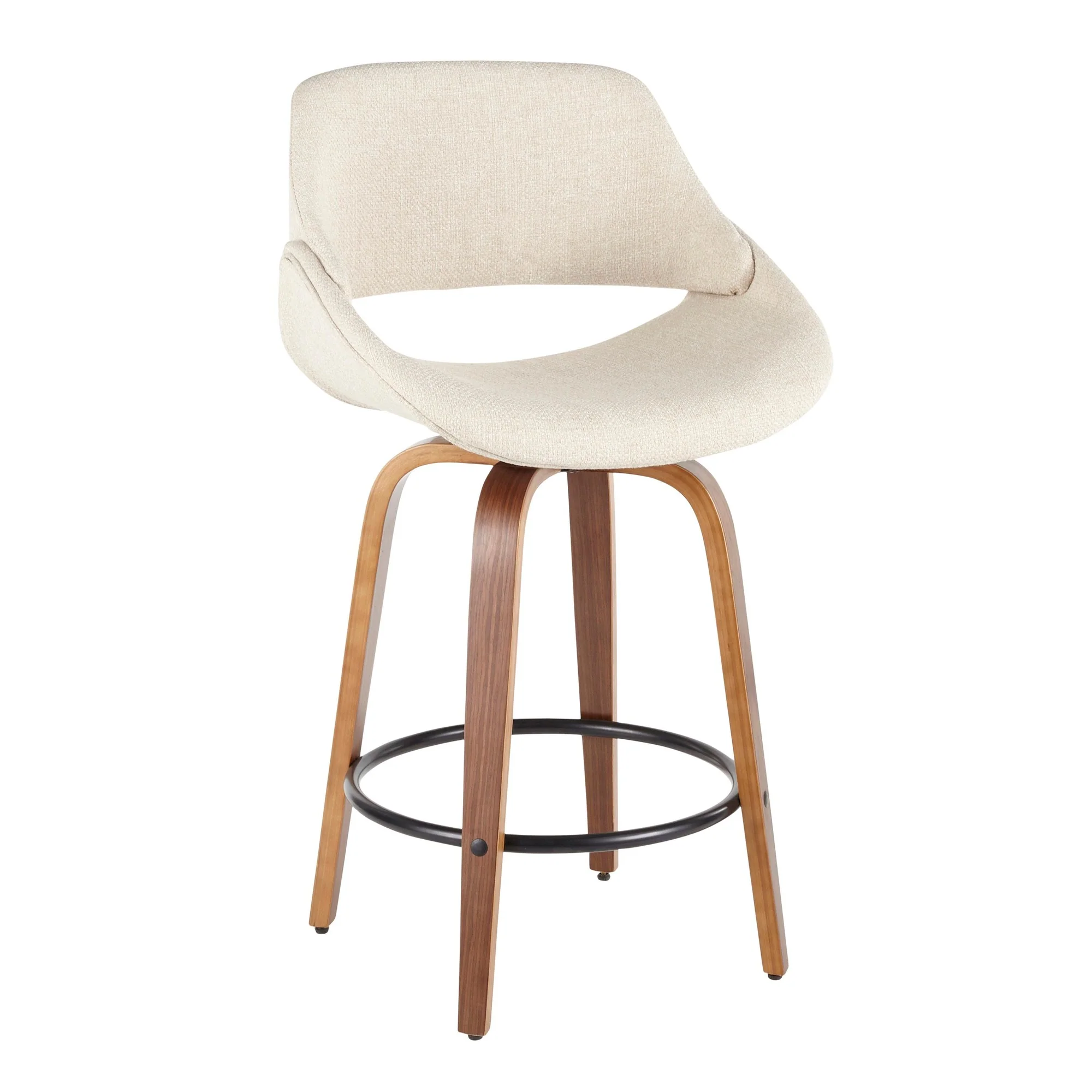 Fabrico Counter Stool - Set of 2 Blue By LumiSource - B26-FBCO2Q WL+BU2 - Image 18