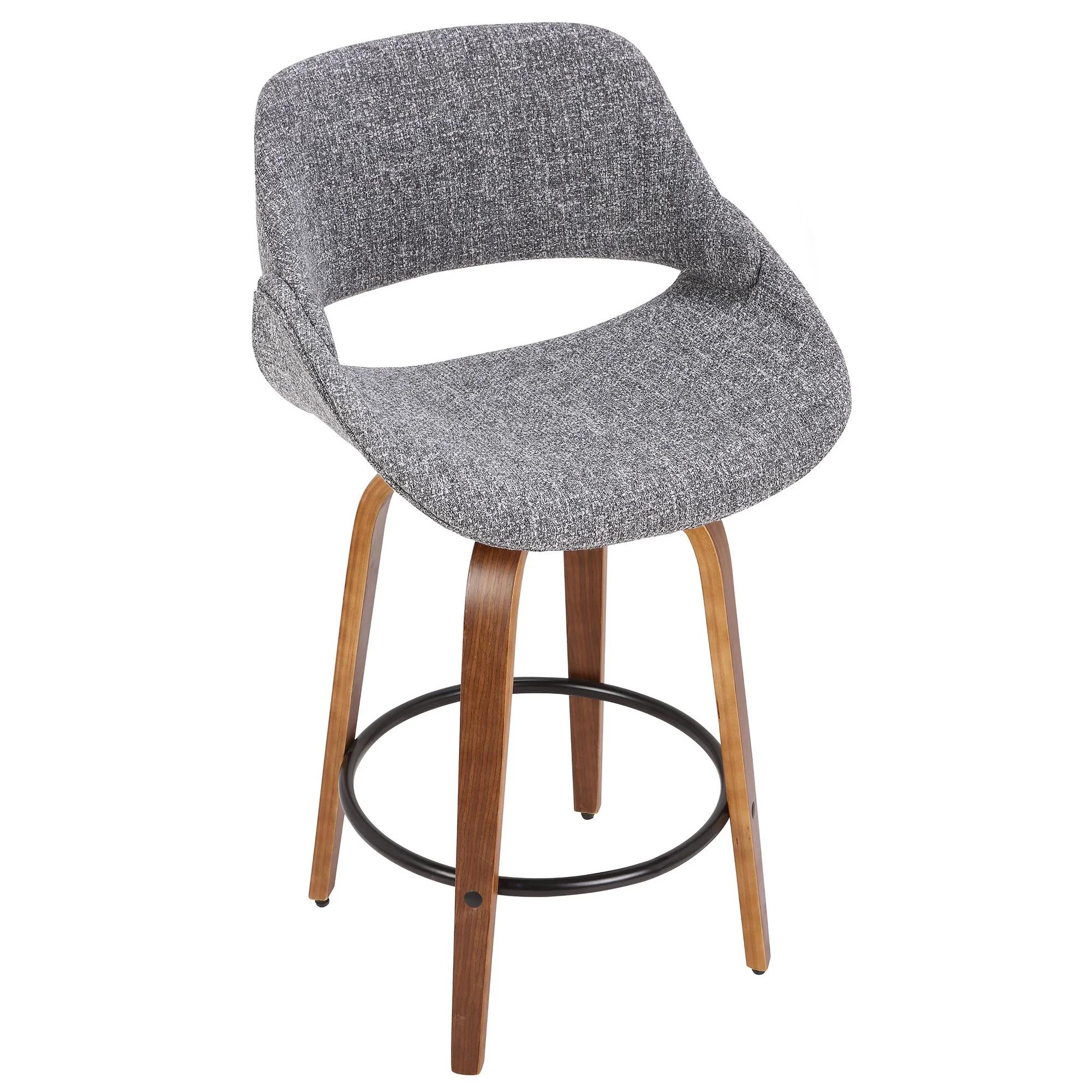 Fabrico Counter Stool - Set of 2 Blue By LumiSource - B26-FBCO2Q WL+BU2 - Image 24