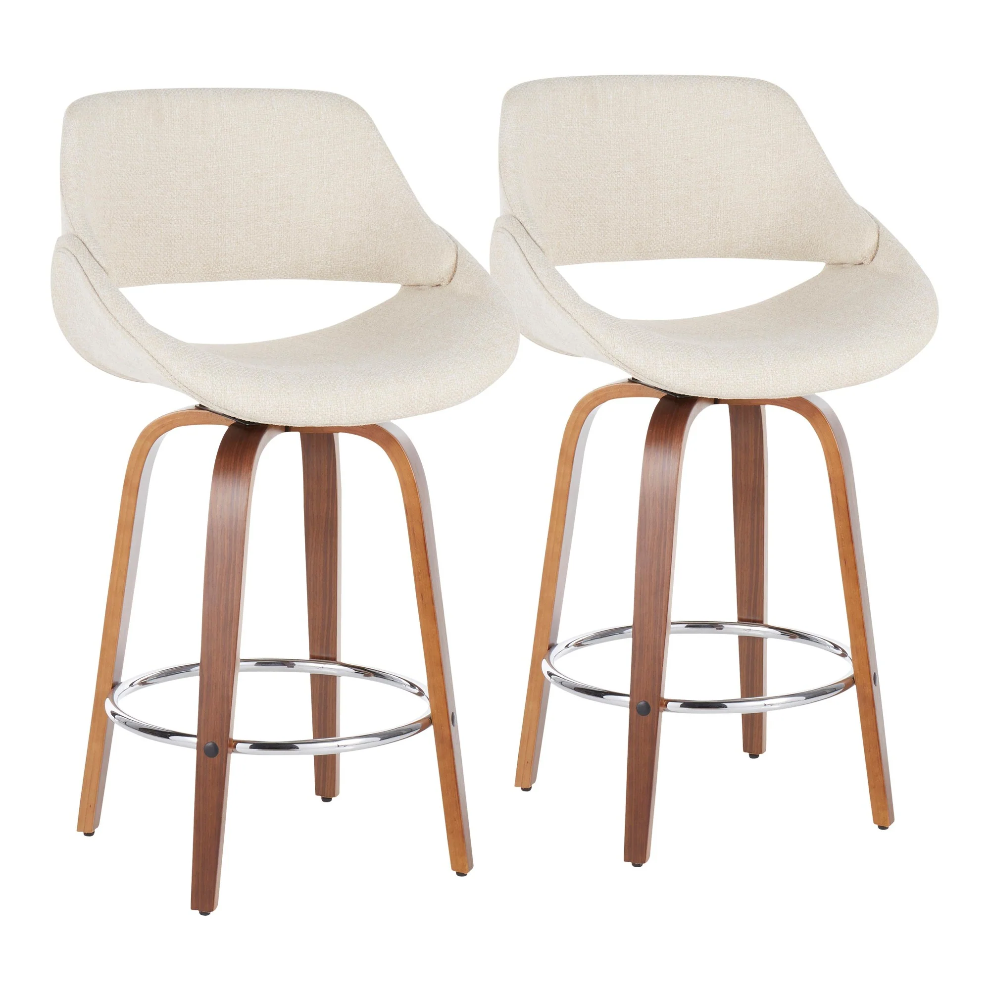 Fabrico Counter Stool - Set of 2 Blue By LumiSource - B26-FBCO2R WLBU2 - Image 12