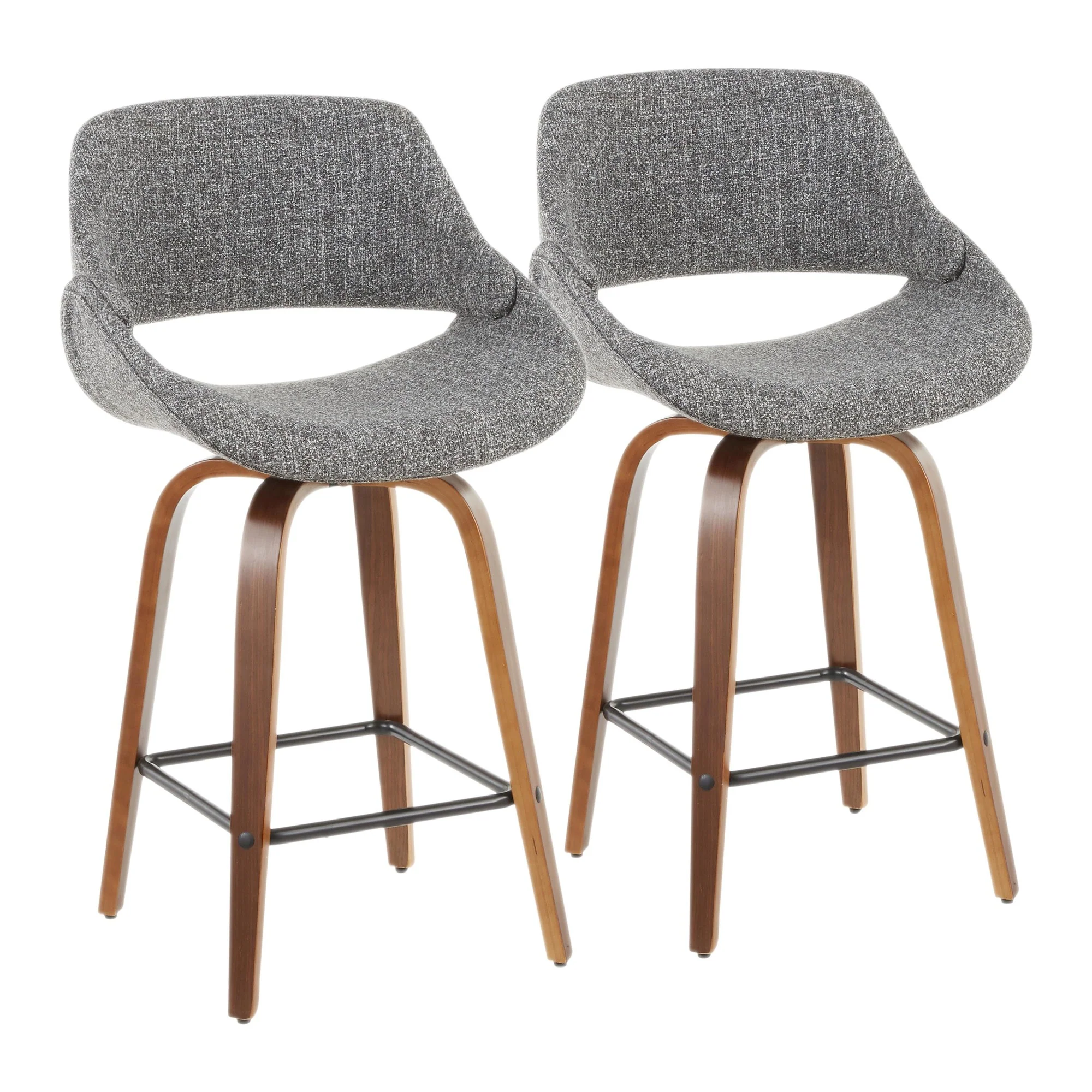 Fabrico Counter Stool - Set of 2 Blue By LumiSource - B26-FBCO2X WLBU2 - Image 23