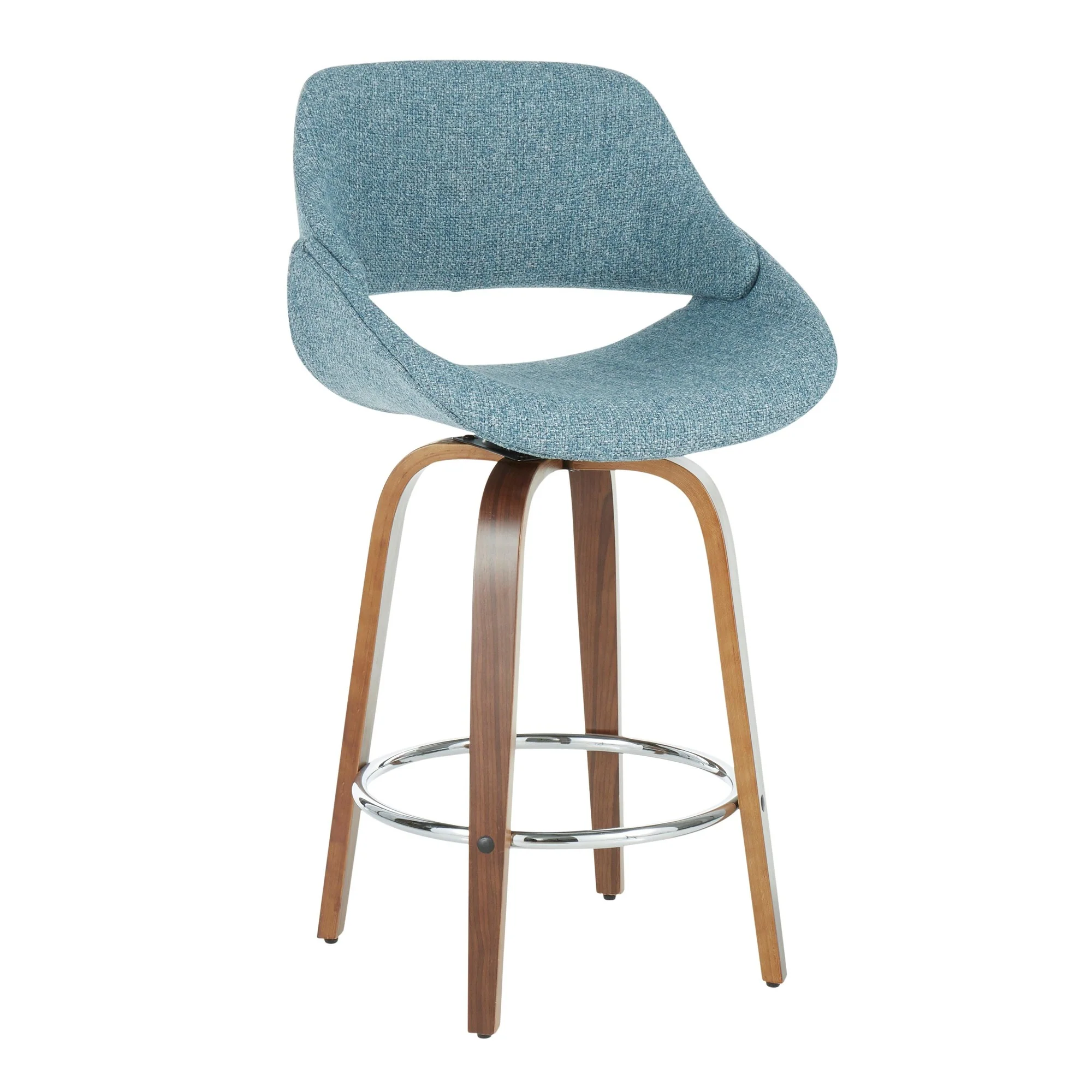 Fabrico Counter Stool - Set of 2 Blue By LumiSource - B26-FBCO2X WLBU2 - Image 8