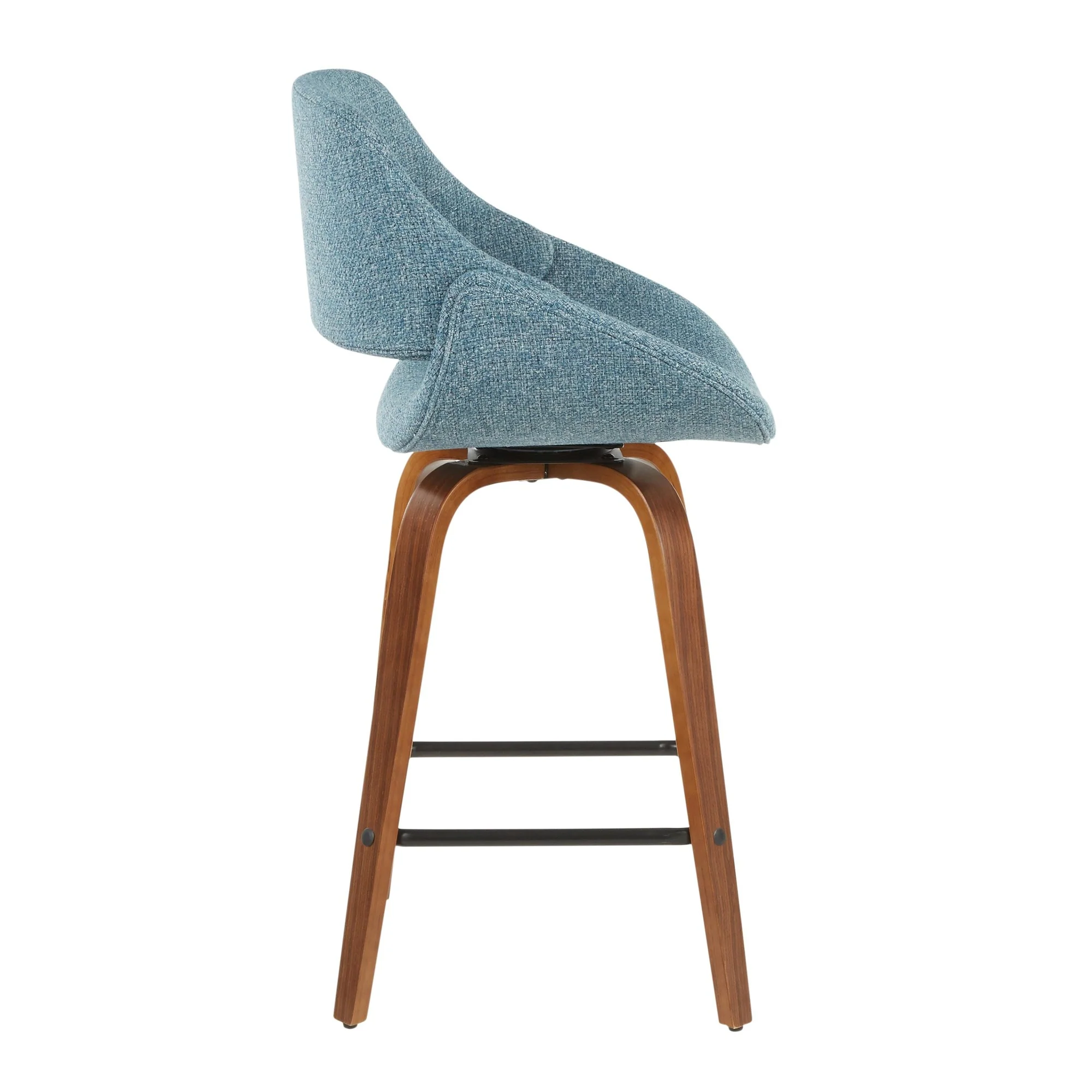 Fabrico Counter Stool - Set of 2 Blue By LumiSource - B26-FBCO2X WLBU2 - Image 9