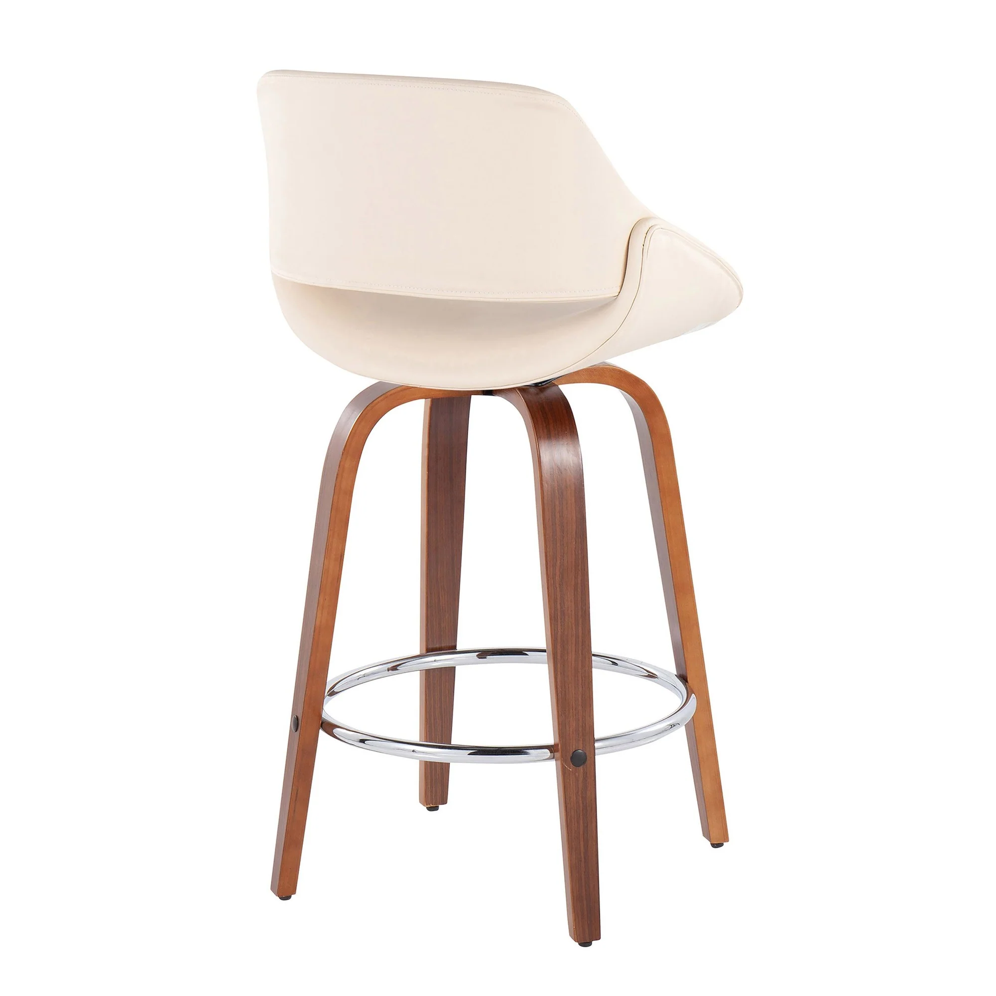 Fabrico Fixed-Height Counter Stool - Set of 2 Black By LumiSource - B26-FBCOPU-SWVR2 WLBK2 - Image 13