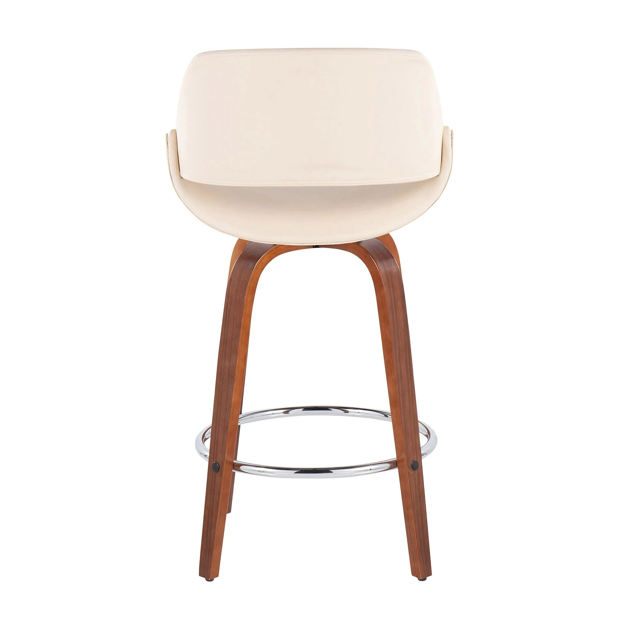 Fabrico Fixed-Height Counter Stool - Set of 2 Black By LumiSource - B26-FBCOPU-SWVR2 WLBK2 - Image 14