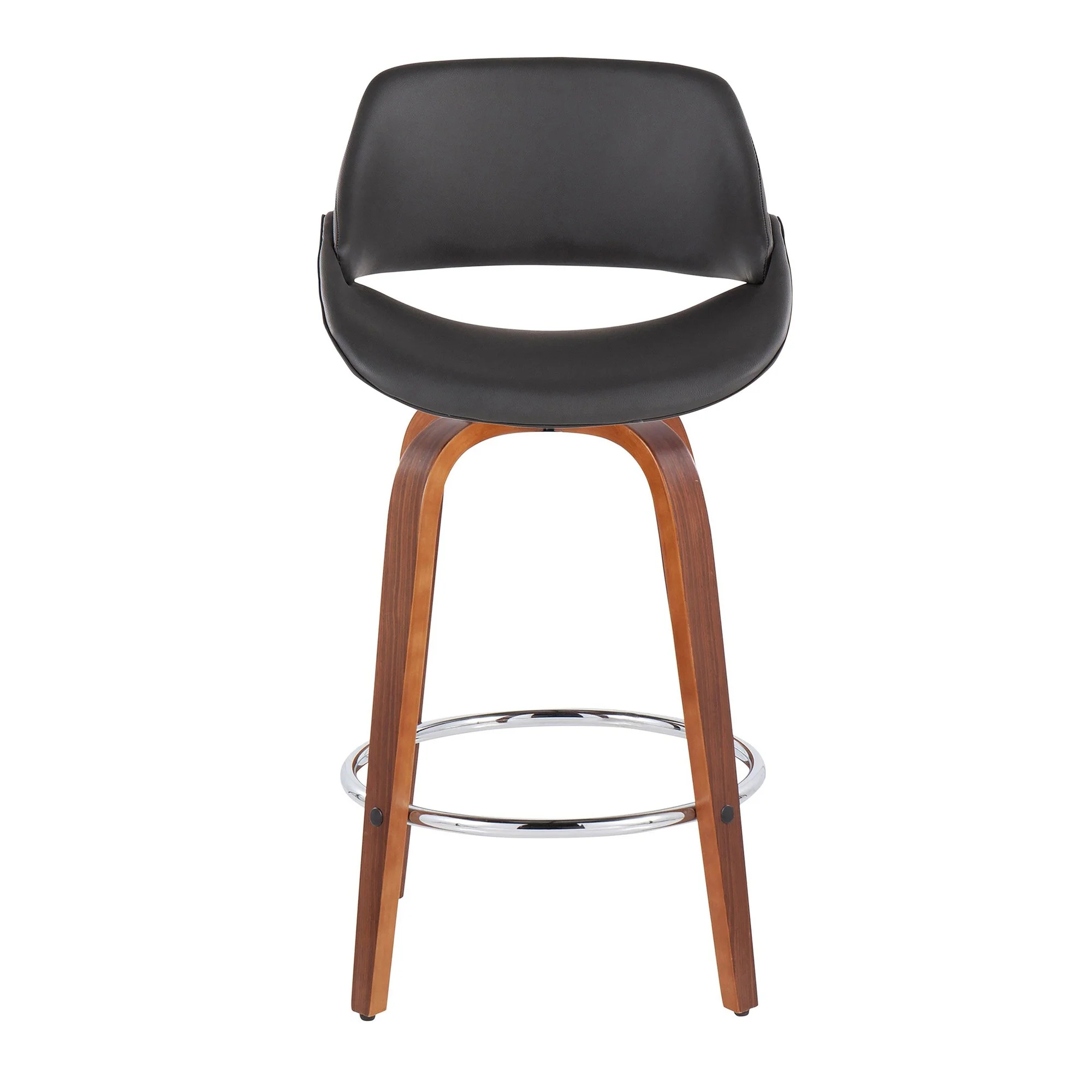 Fabrico Fixed-Height Counter Stool - Set of 2 Black By LumiSource - B26-FBCOPU-SWVR2 WLBK2 - Image 16