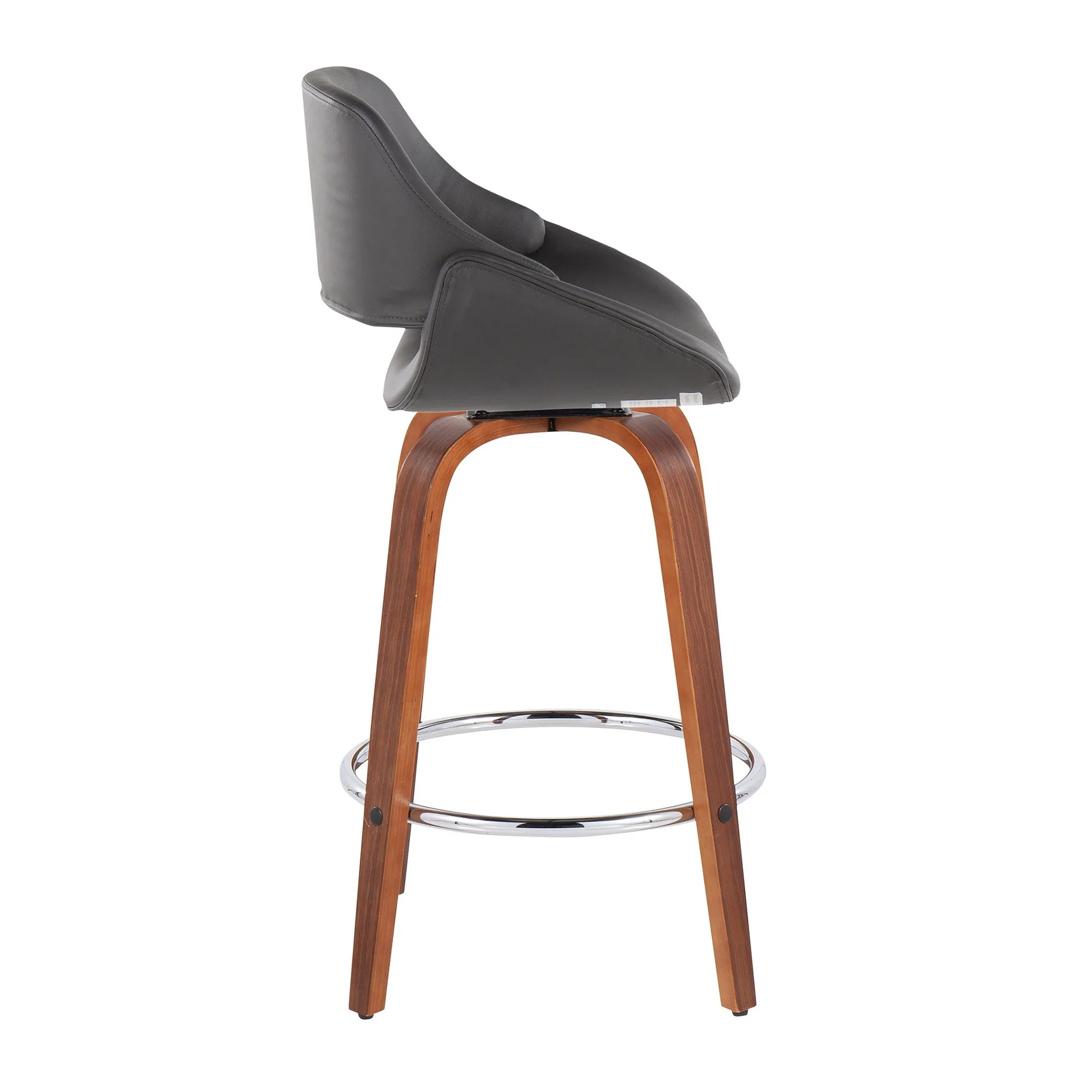 Fabrico Fixed-Height Counter Stool - Set of 2 Black By LumiSource - B26-FBCOPU-SWVR2 WLBK2 - Image 19