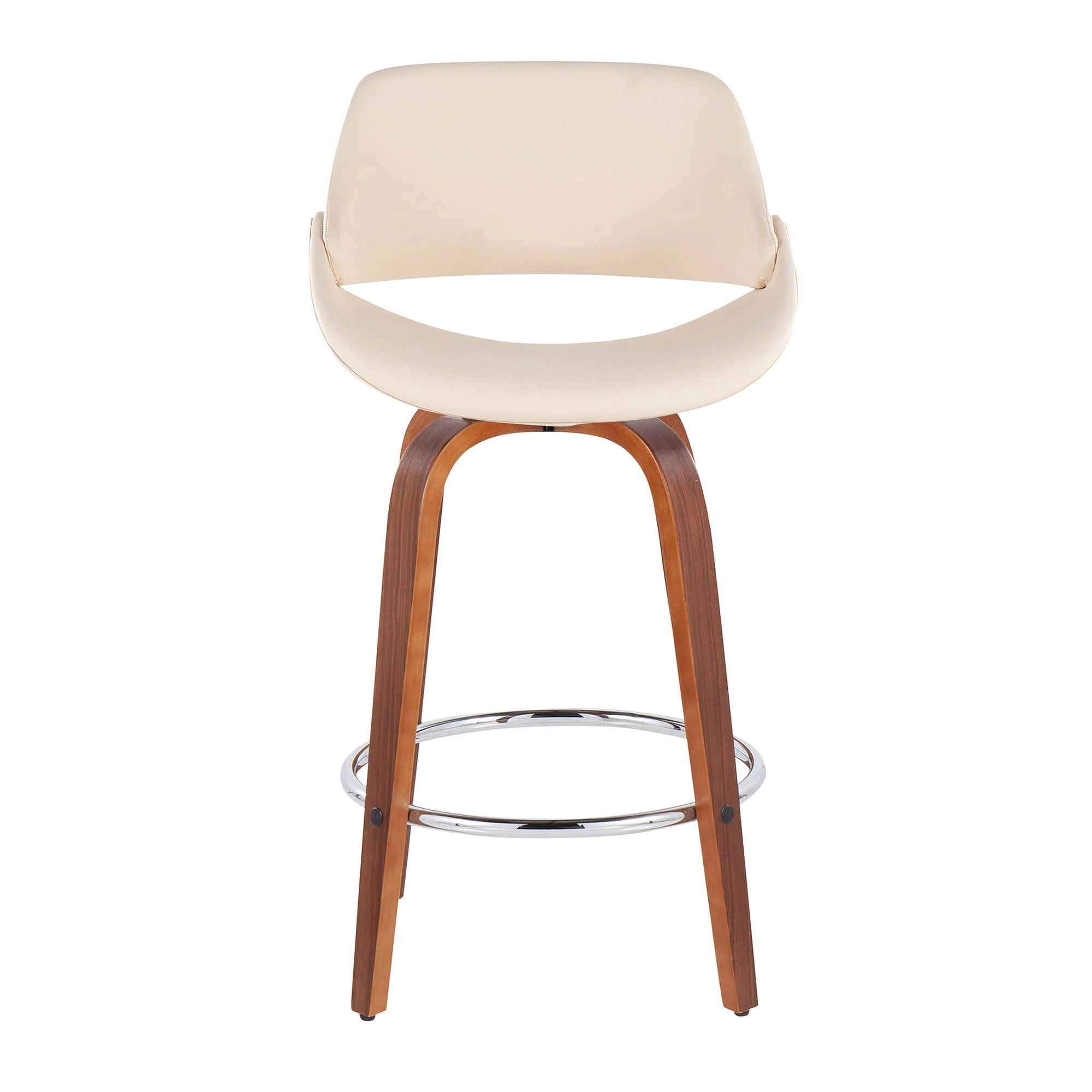 Fabrico Fixed-Height Counter Stool - Set of 2 Black By LumiSource - B26-FBCOPU-SWVR2 WLBK2 - Image 9