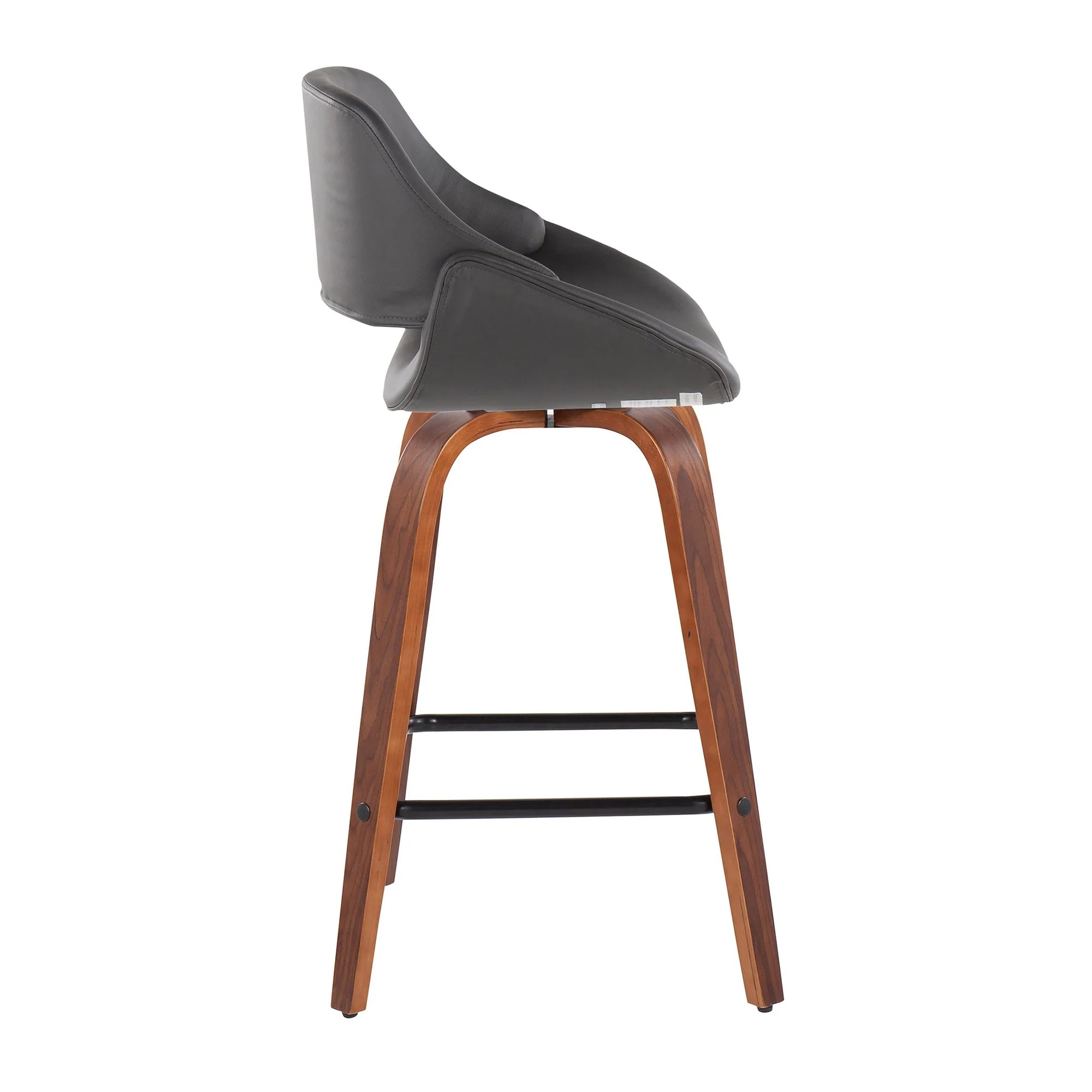 Fabrico Fixed-Height Counter Stool - Set of 2 Black By LumiSource - B26-FBCOPU-SWVX2 WLBK2 - Image 19