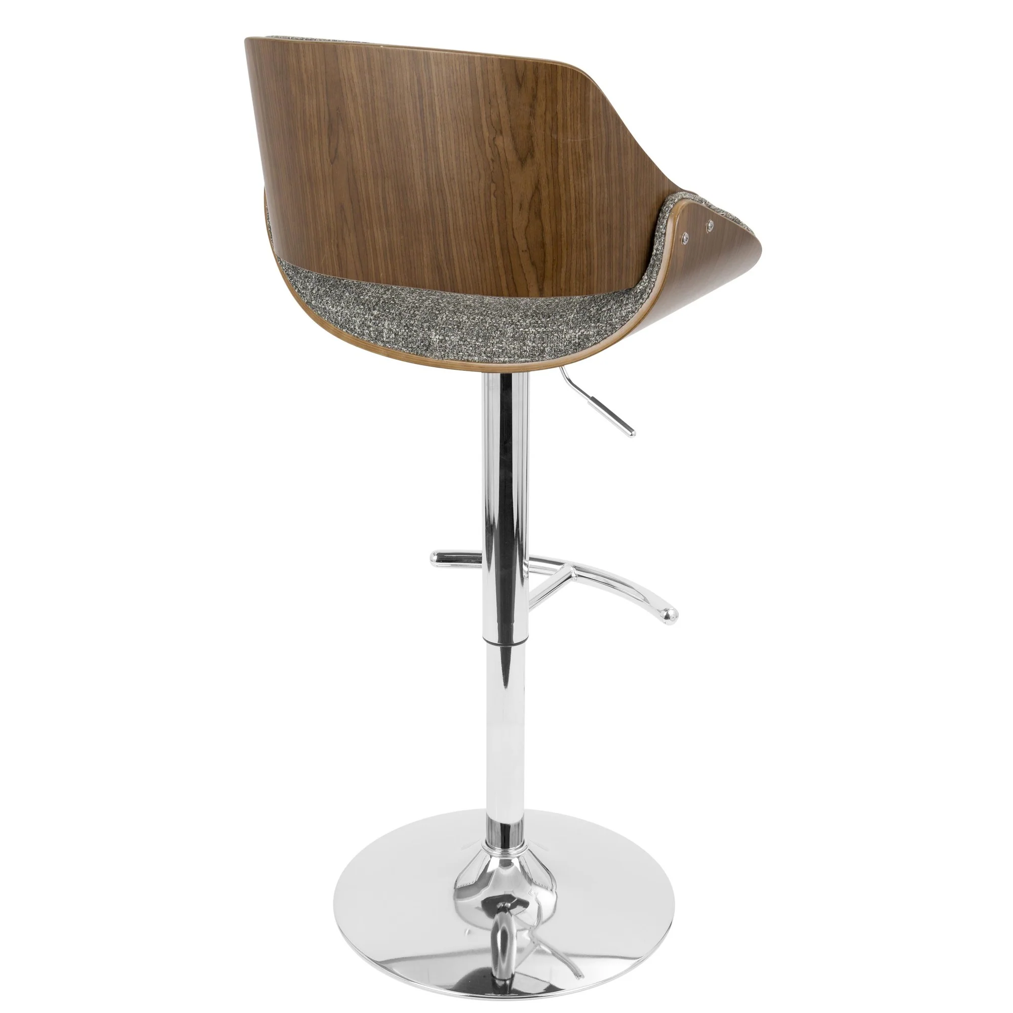 Fabrizzi Adjustable Barstool - Set of 2 Blue By LumiSource - Image 21