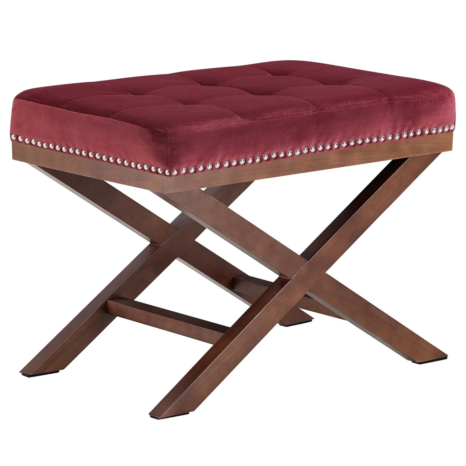 Facet Velvet Bench By Modway - EEI-2571 - Image 6