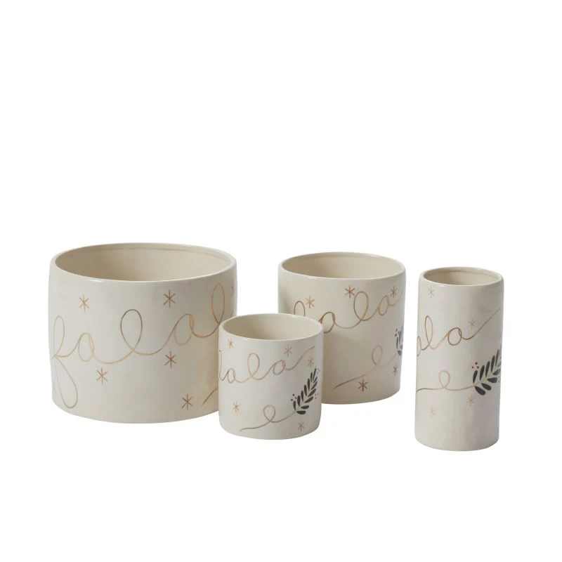 Falala Pot 9" x  7" By Accent Decor - Image 2