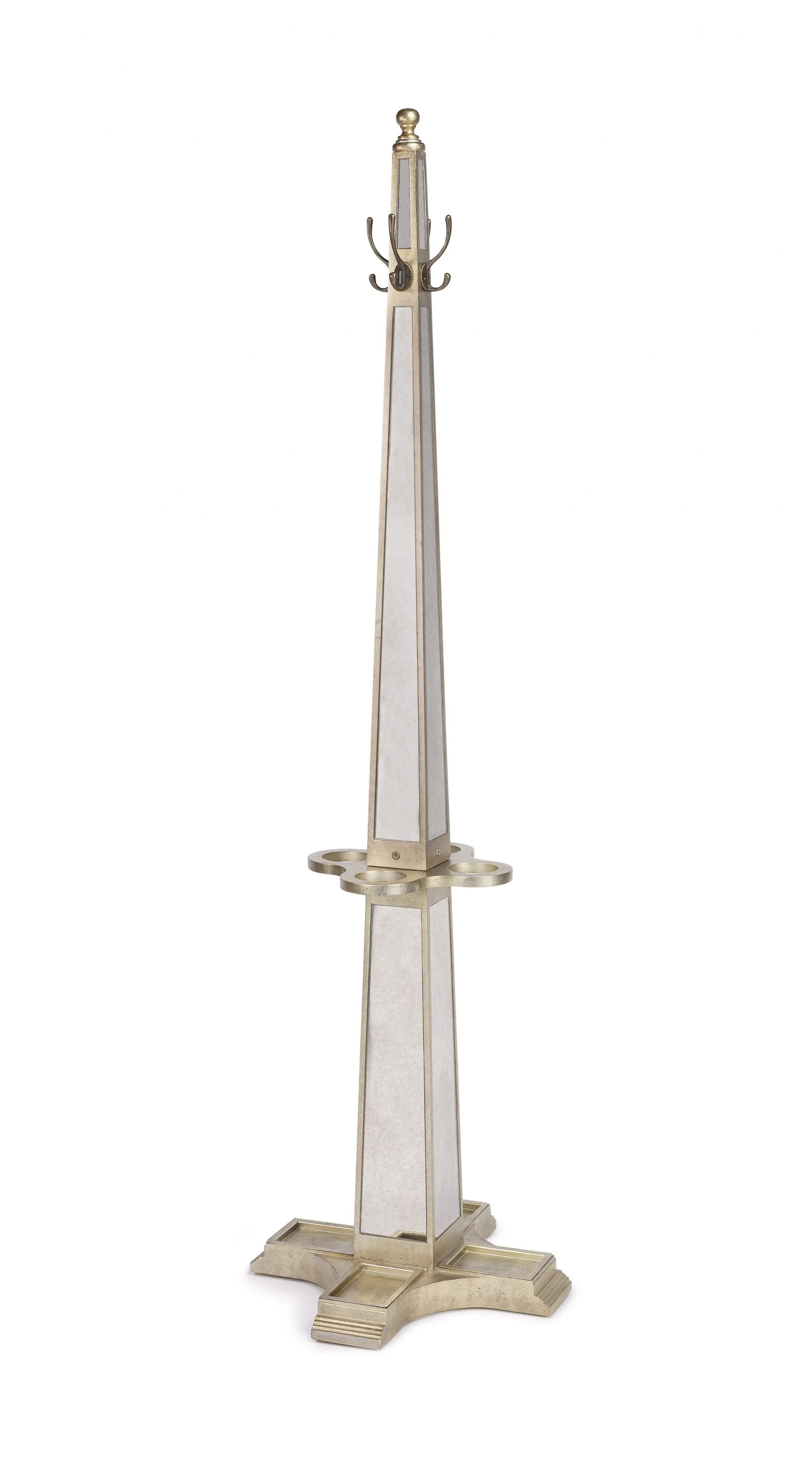 Farum Mirrored Coat Rack By Homeroots - Image 2