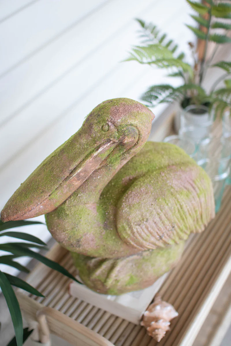 Faux Concrete Pelican By Kalalou - Image 3