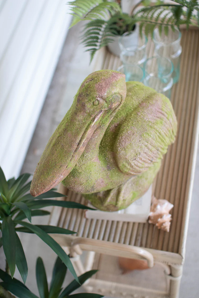 Faux Concrete Pelican By Kalalou - Image 4