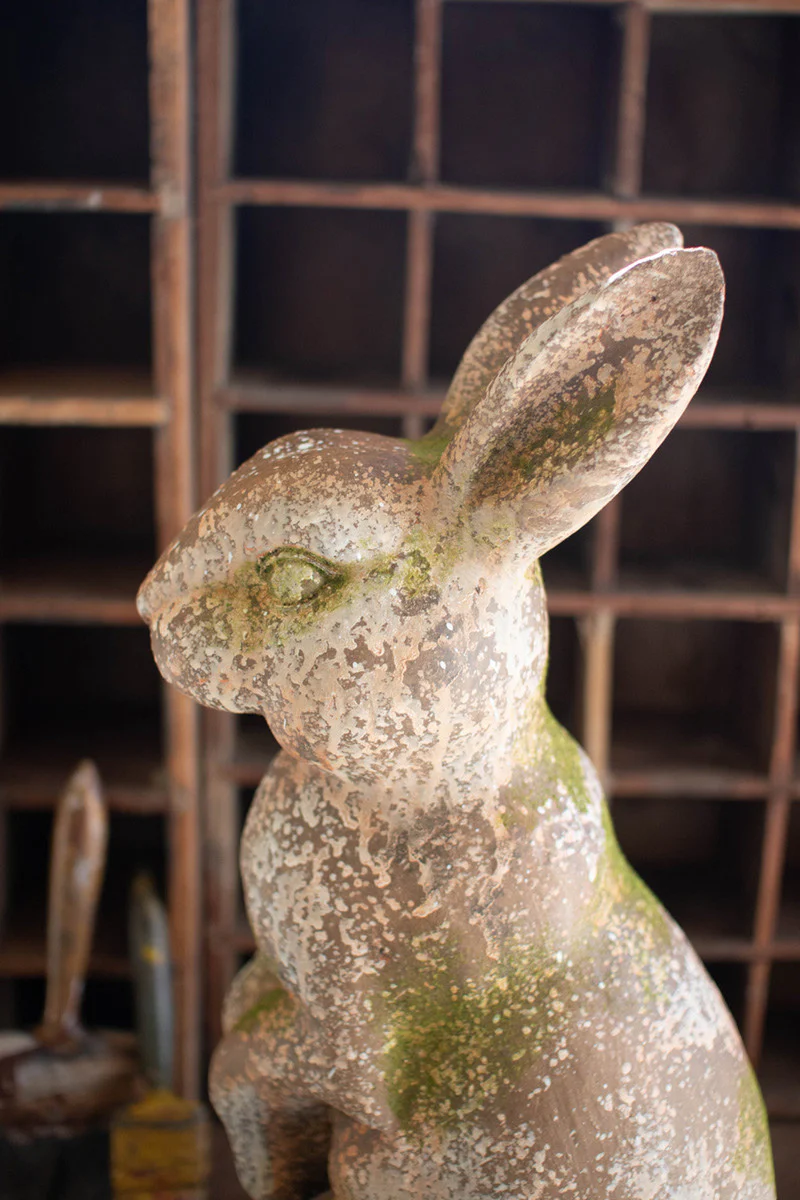 Faux Concrete Rabbit - Head Forward By Kalalou - Image 3