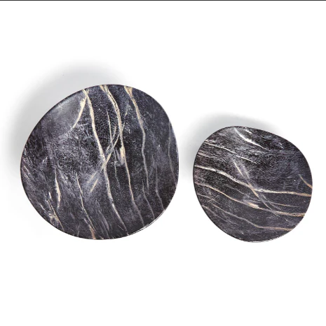 Faux Wood Bowl Set Of 4 By Tozai Home - Image 5