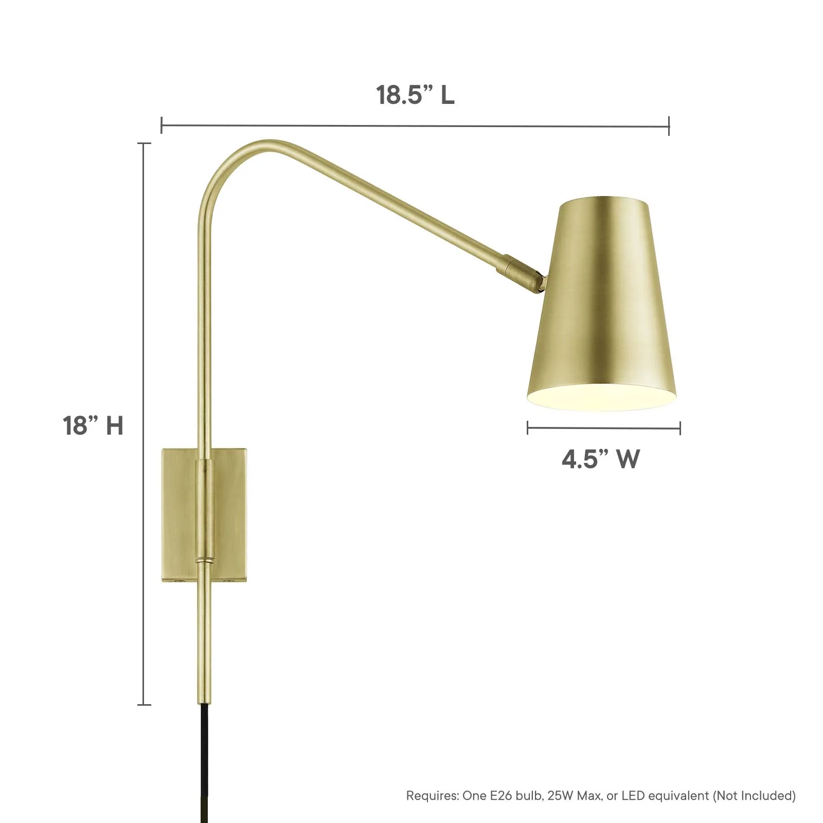 Faye Metal Wall Sconce By Modway - EEI-6532 - Image 17
