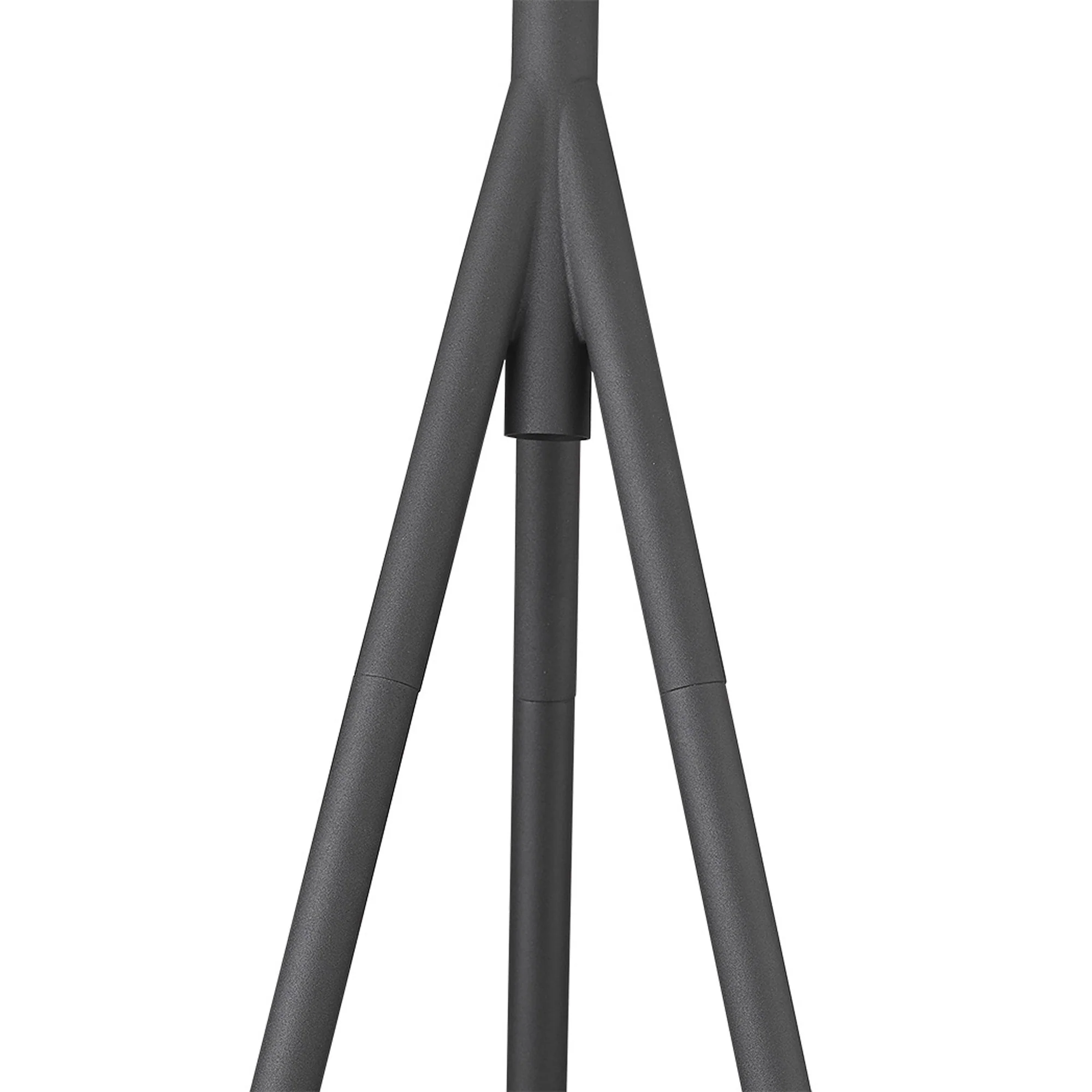 Faza 1-Light Matte Black Floor Lamp By Homeroots - Image 4