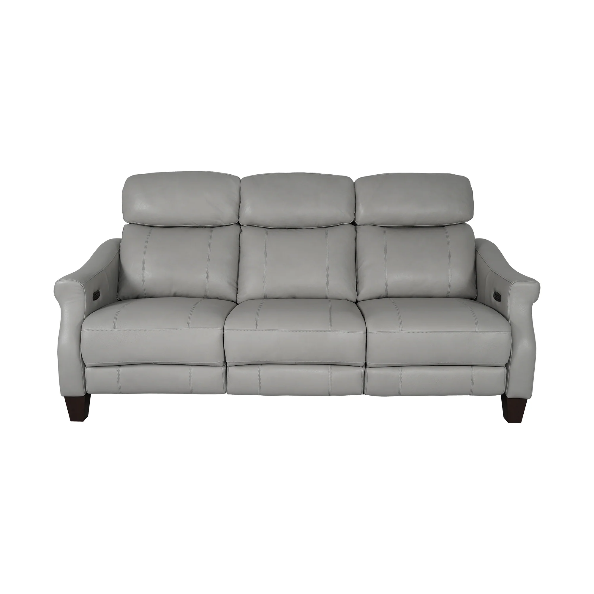 Felicity 84" Zero Gravity Power Reclining Sofa in Chocolate Leather By Armen Living - Image 13