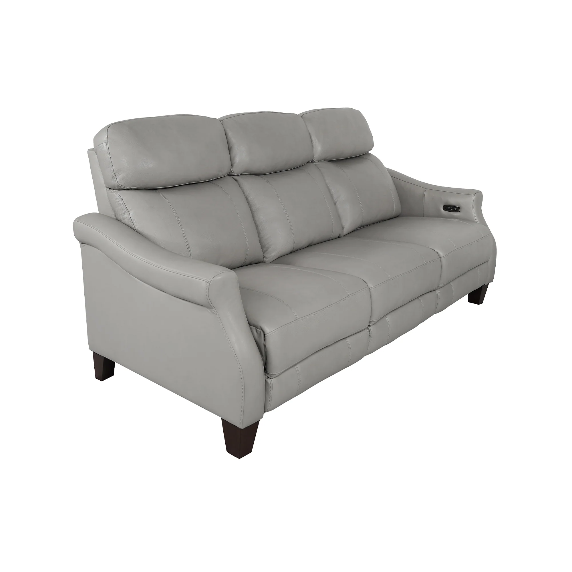 Felicity 84" Zero Gravity Power Reclining Sofa in Chocolate Leather By Armen Living - Image 14