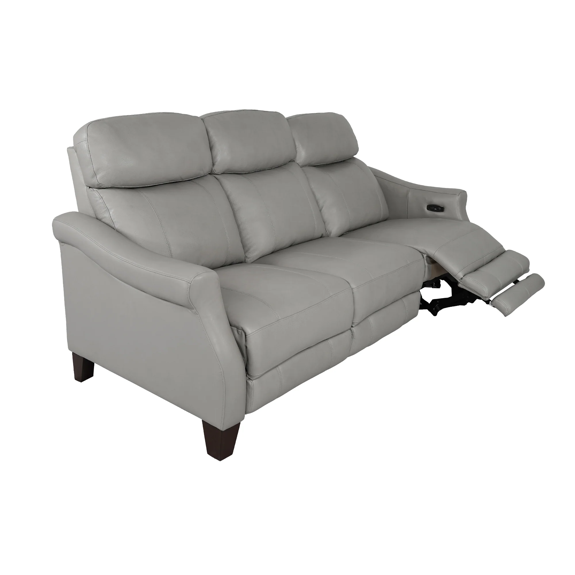 Felicity 84" Zero Gravity Power Reclining Sofa in Chocolate Leather By Armen Living - Image 15