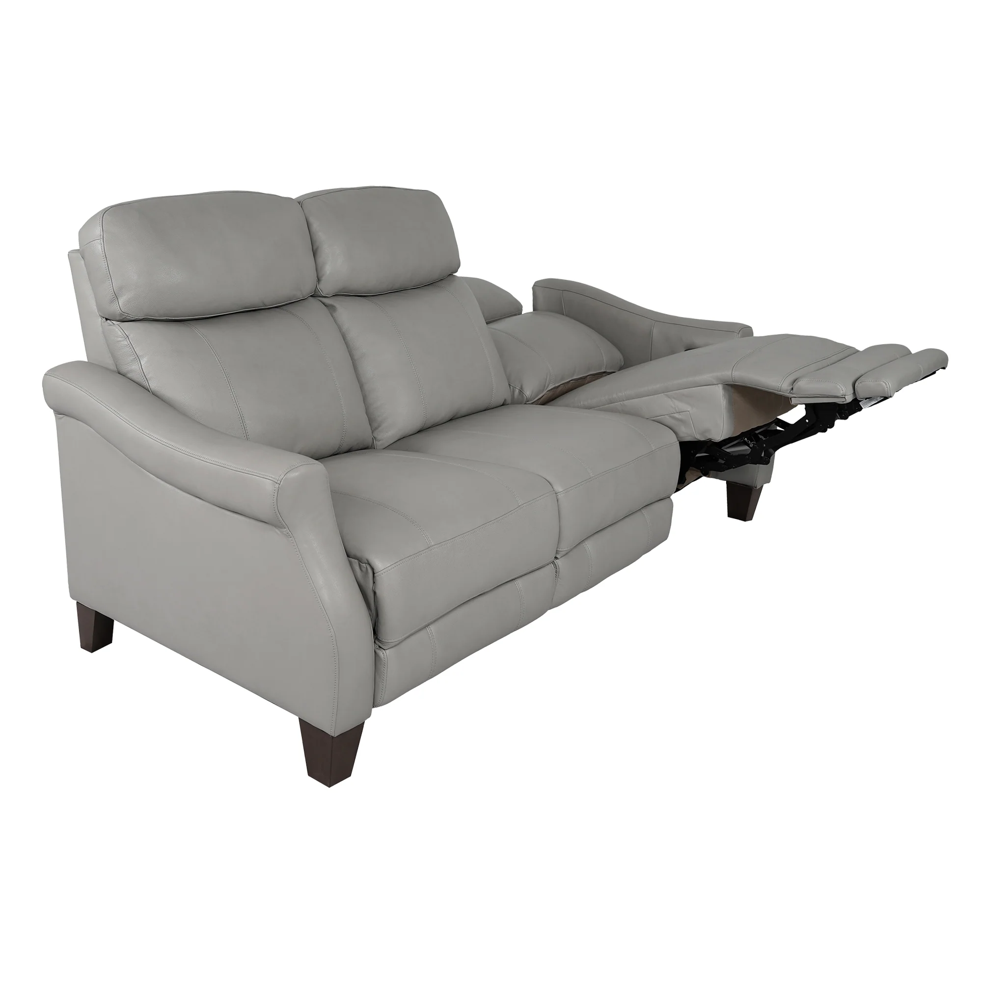 Felicity 84" Zero Gravity Power Reclining Sofa in Chocolate Leather By Armen Living - Image 16