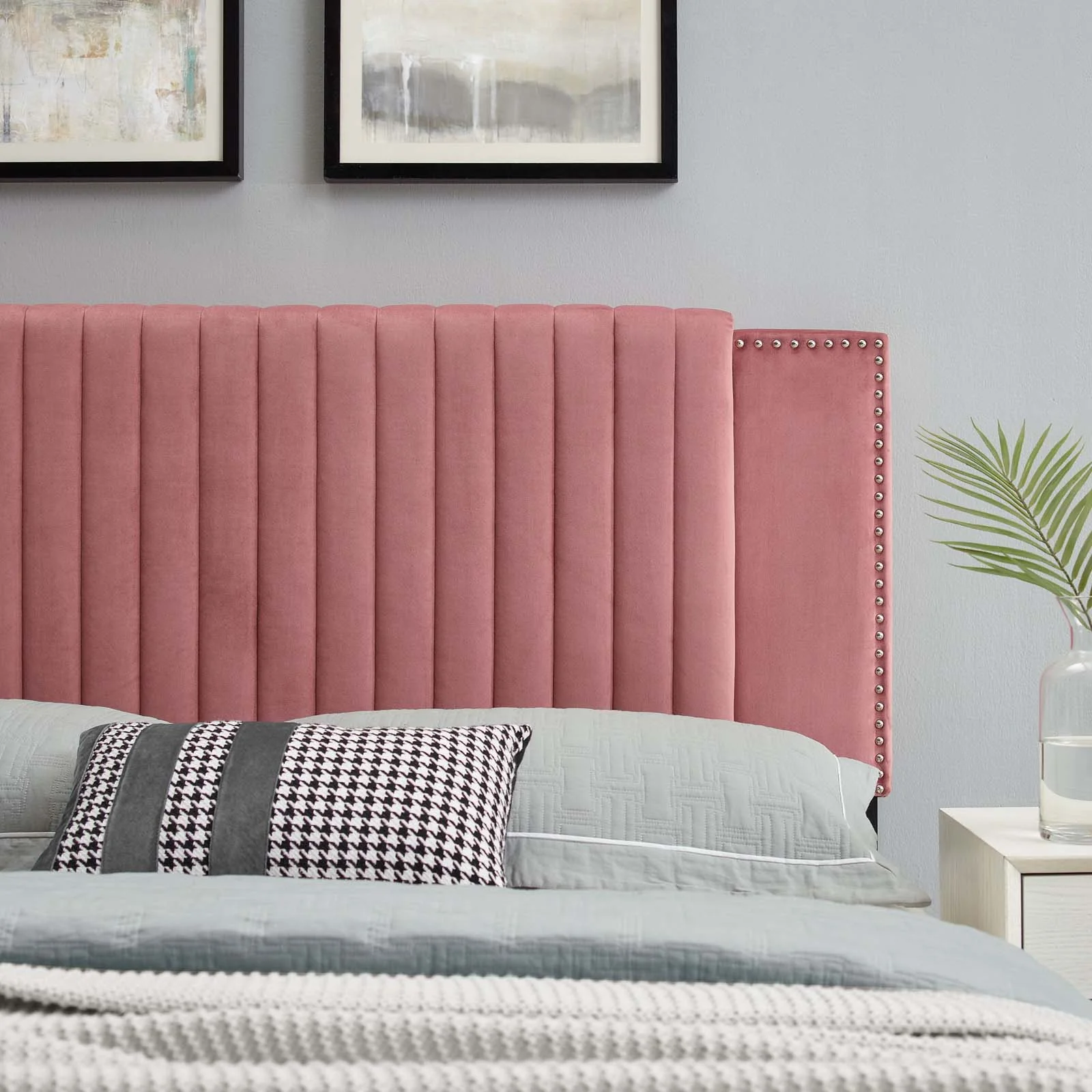 Felicity Channel Tufted Performance Velvet Full/Queen Headboard By Modway - MOD-6662 - Image 16