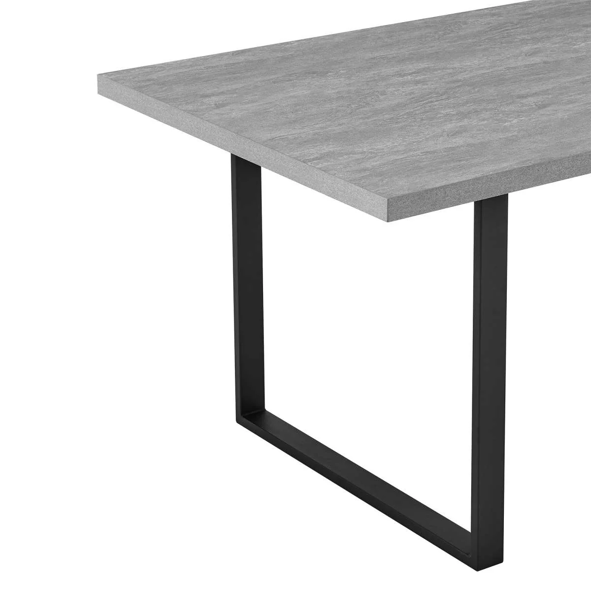 Fenton and Charcoal Monarch 5 Piece Modern Rectangular Dining Set By Armen Living - Image 7