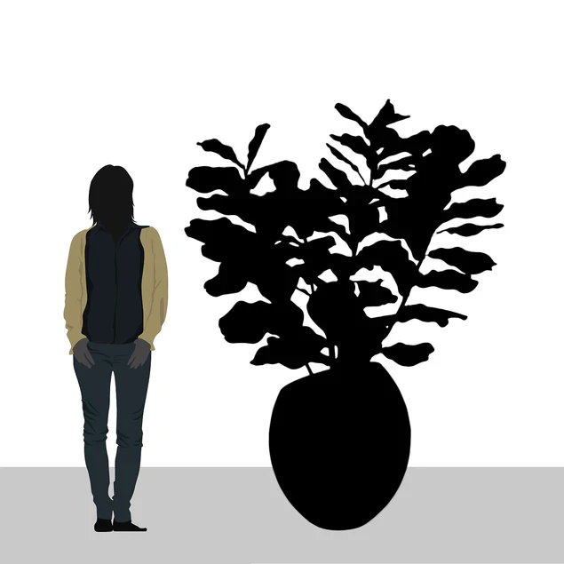 Fiddle Leaf in 29"H Sherry Pla By Gold Leaf Design Group - Image 6