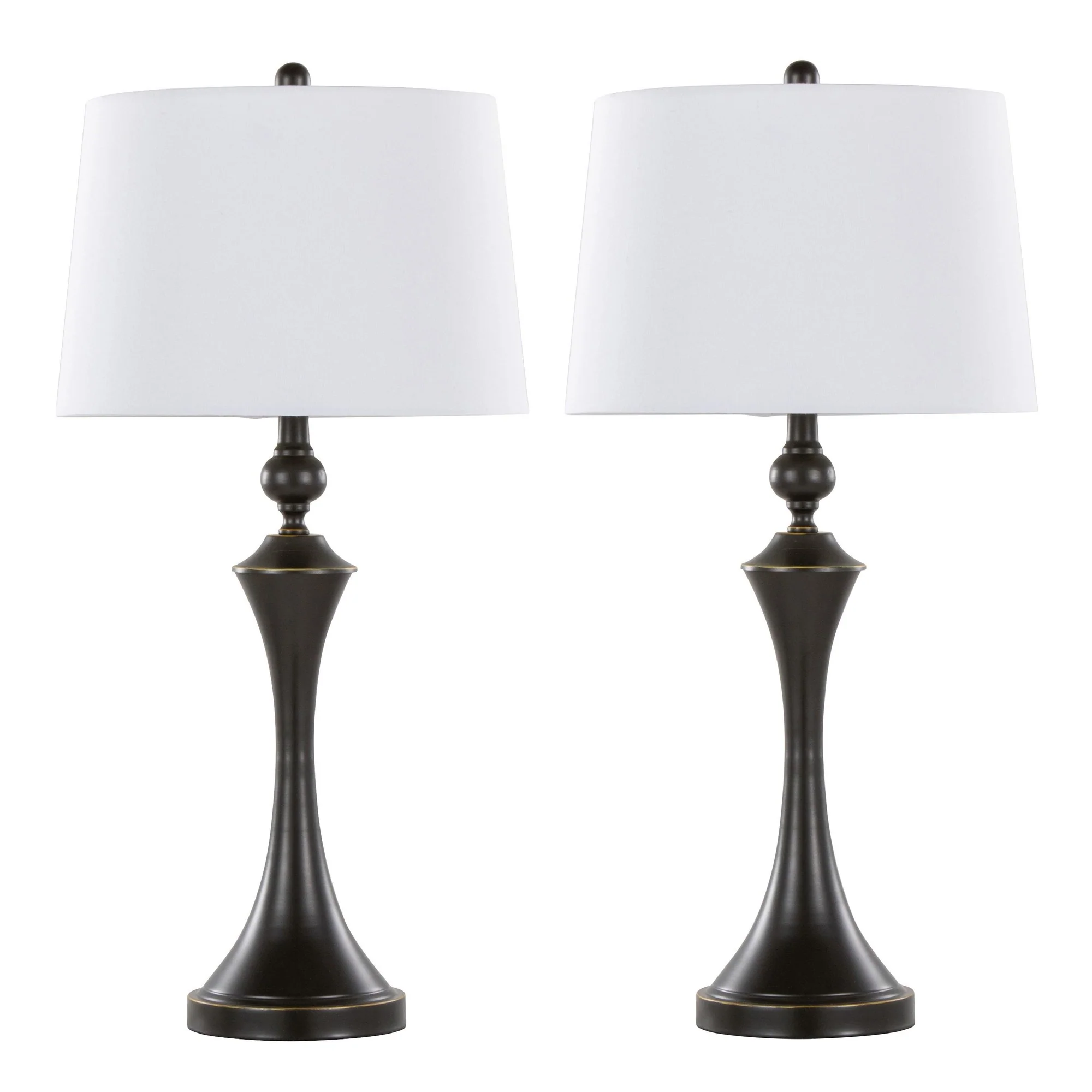 Flint 30" Metal Table Lamp with USB - Set of 2 By LumiSource - GTS31-FLINT BNITP2 - Image 12