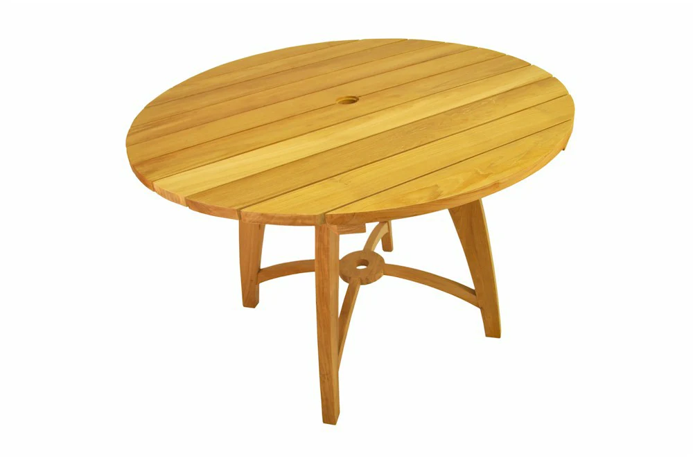 Florence 47" Round Table By Anderson Teak - Image 4