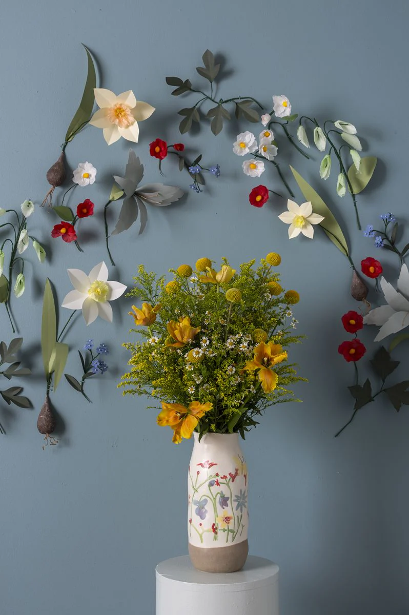 Flower Fields Collection Pot By Accent Decor - Image 3