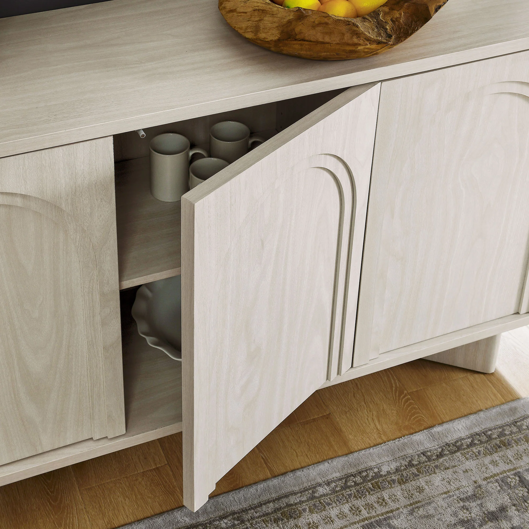 Flux Arched 3-Door Sideboard by Modway - Image 7