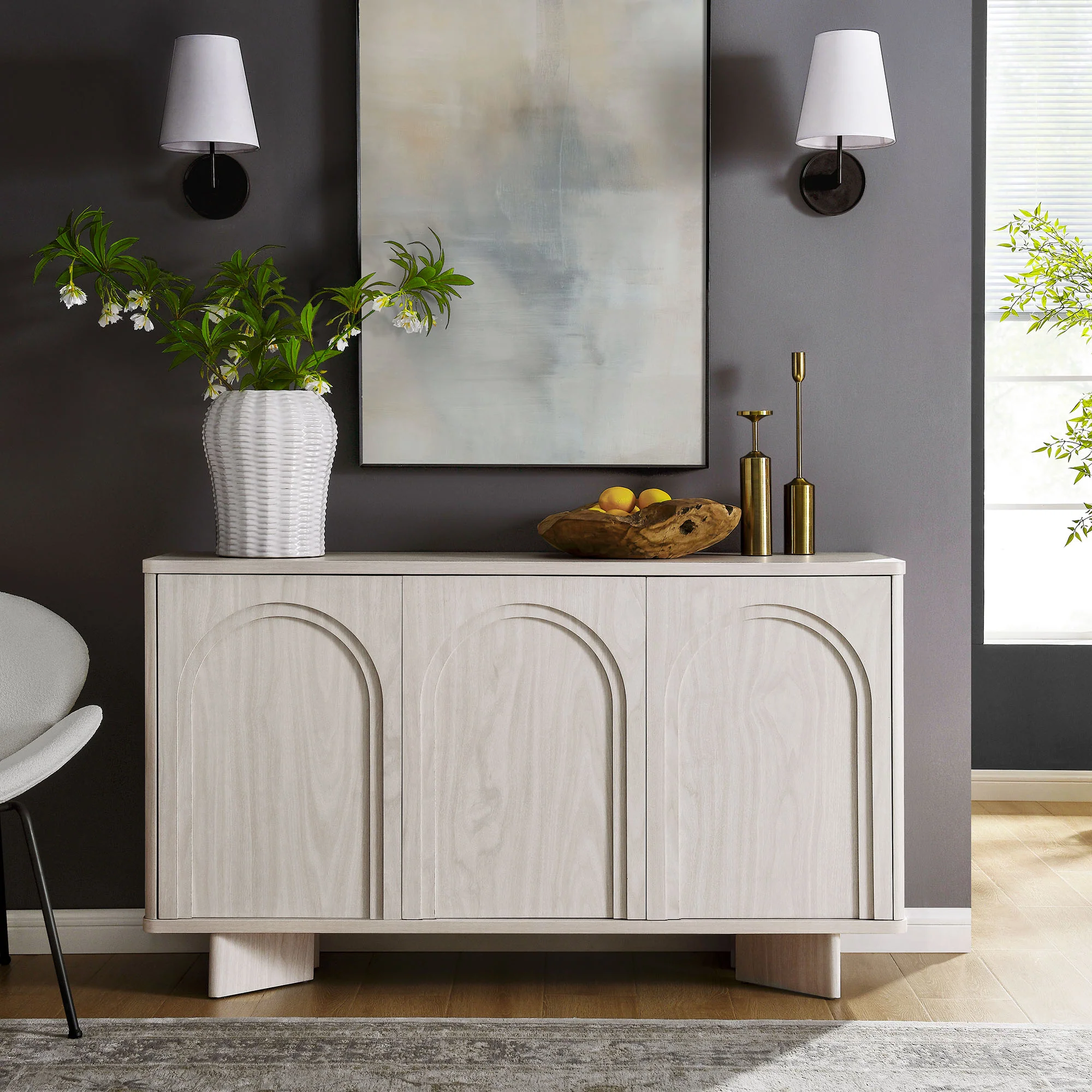 Flux Arched 3-Door Sideboard by Modway - Image 8