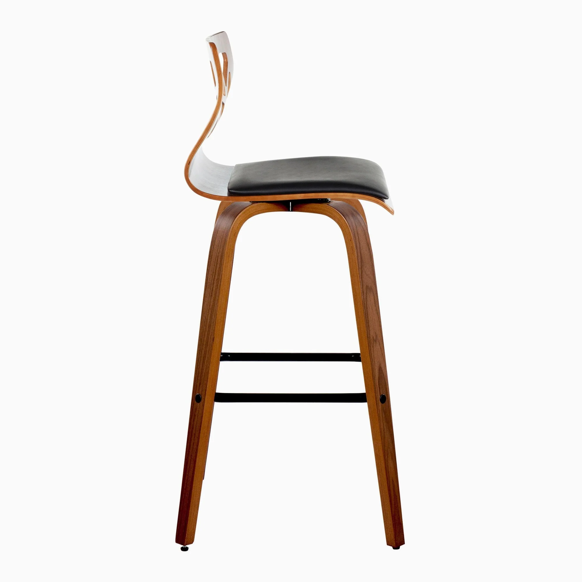 Folia 30" Fixed-Height Barstool - Set of 2 By LumiSource - B30-FOLIAPU-GRTZX2 NANACR2 - Image 18