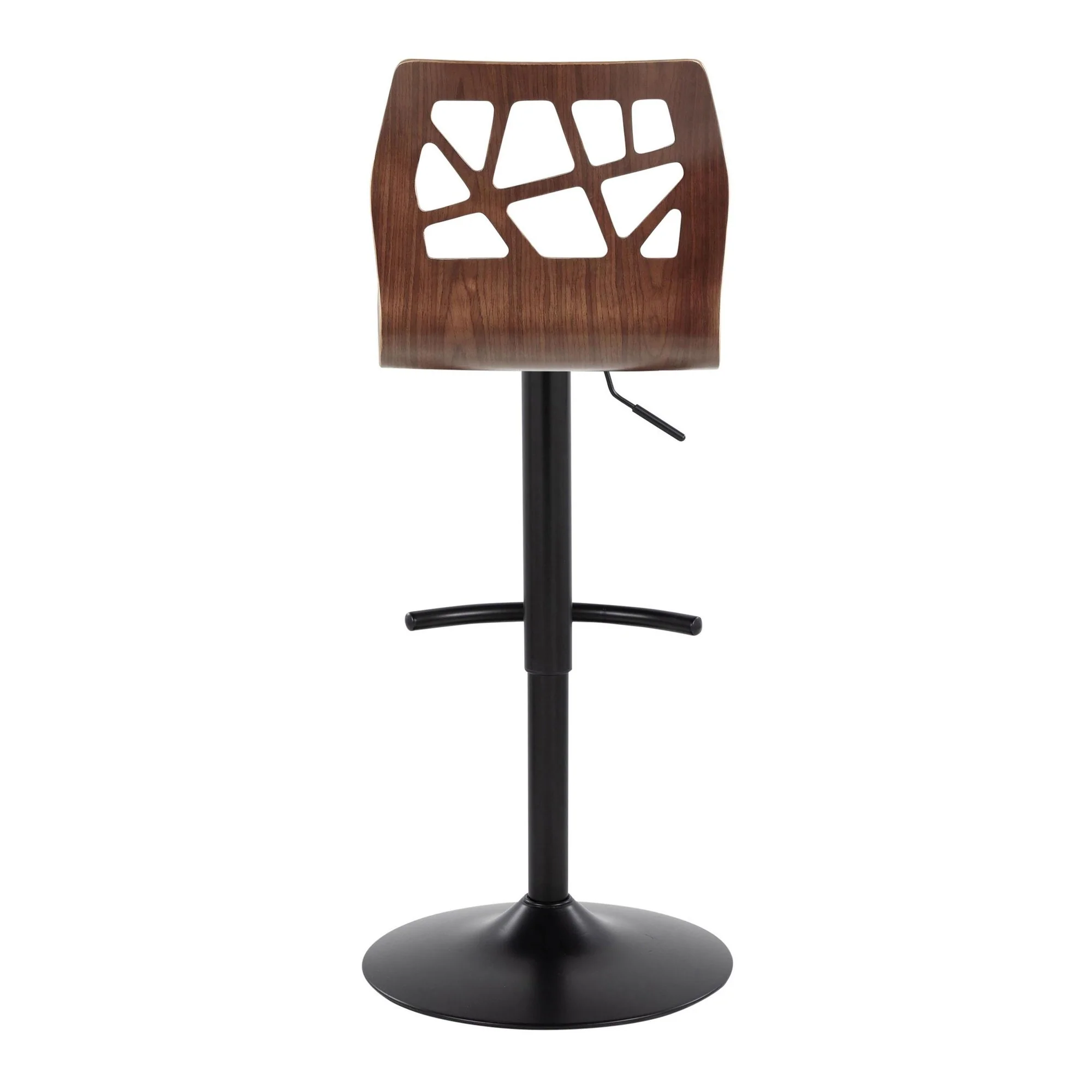 Folia Adjustable Barstool - Set of 2 By LumiSource - BS-FOLIAFB-RT2 BKLGYLGY2 - Image 37