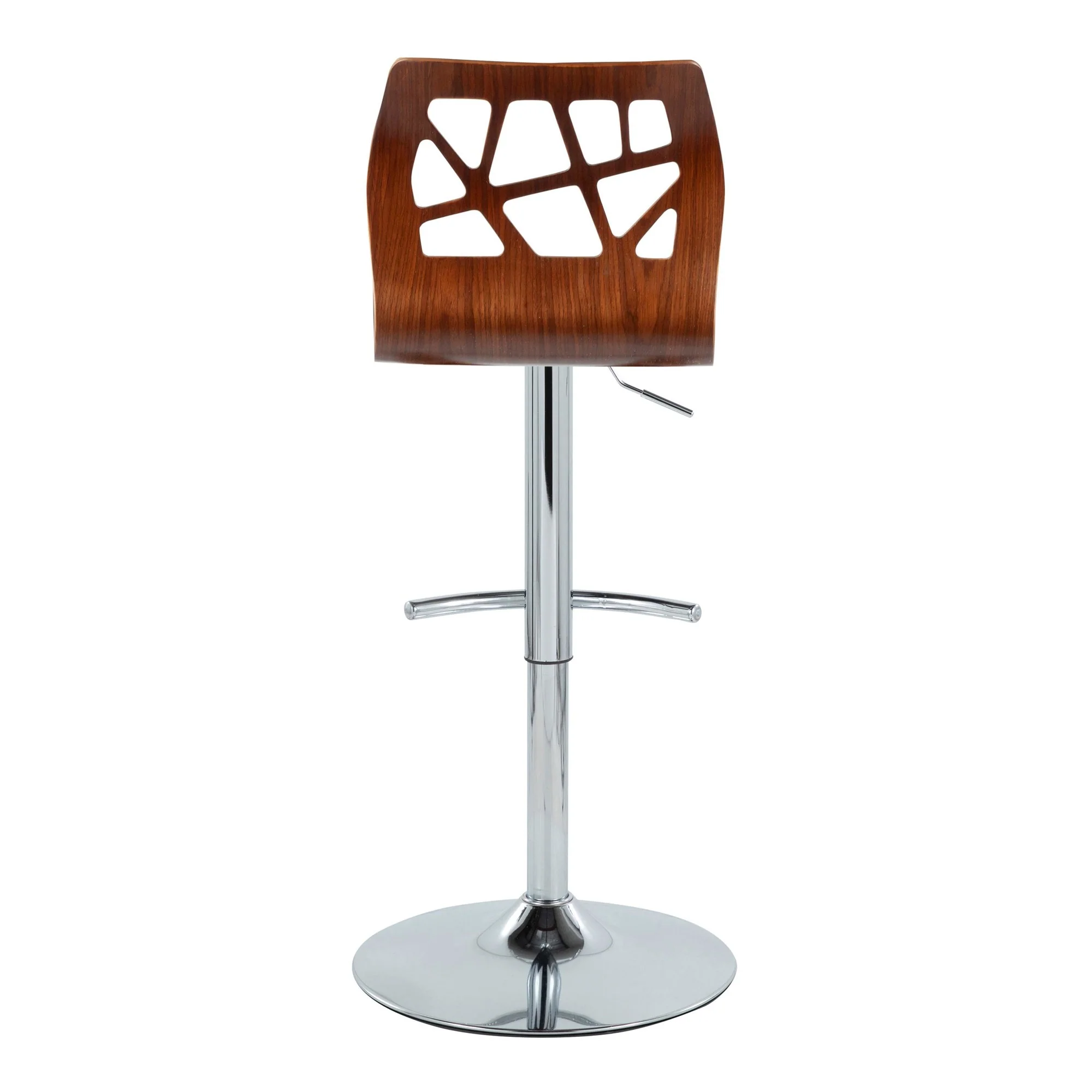 Folia Adjustable Barstool - Set of 2 By LumiSource - BS-FOLIAFB-RT2 CHRLGYLGY2 - Image 17