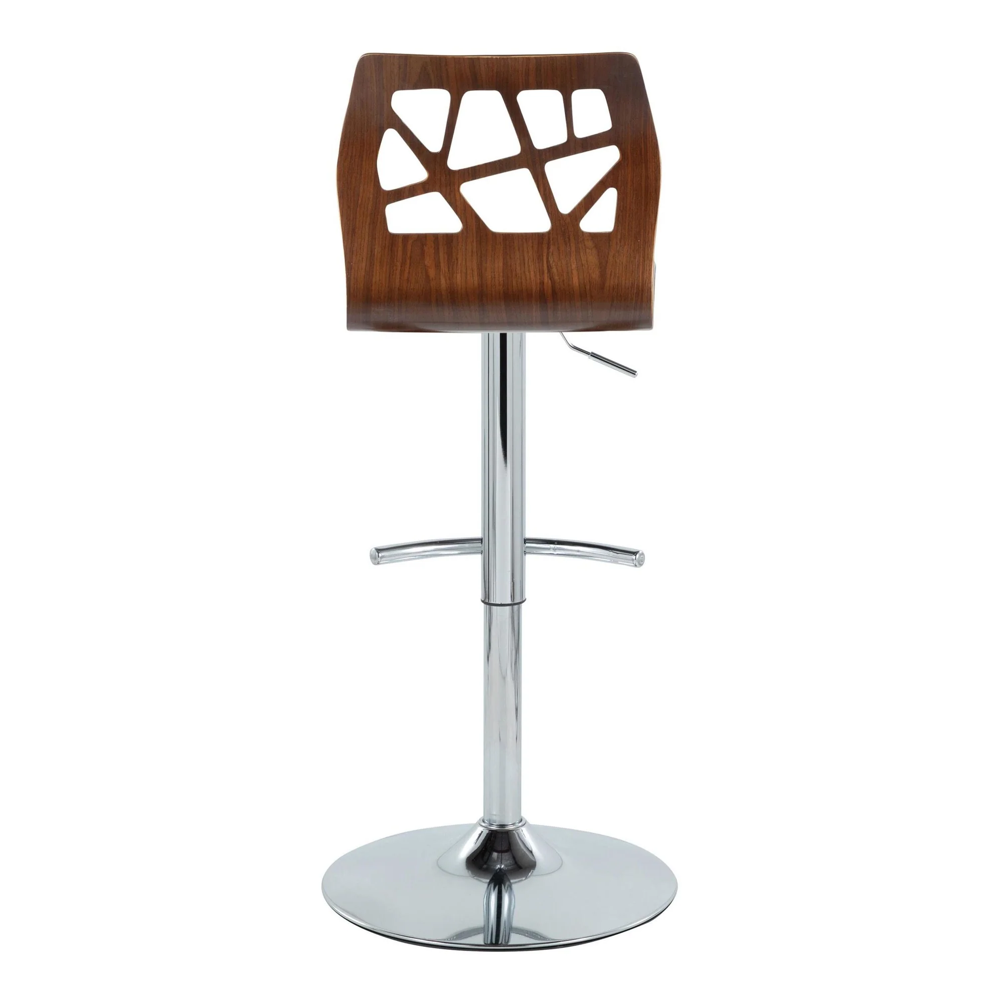 Folia Adjustable Barstool - Set of 2 By LumiSource - BS-FOLIAFB-RT2 CHRLGYLGY2 - Image 27