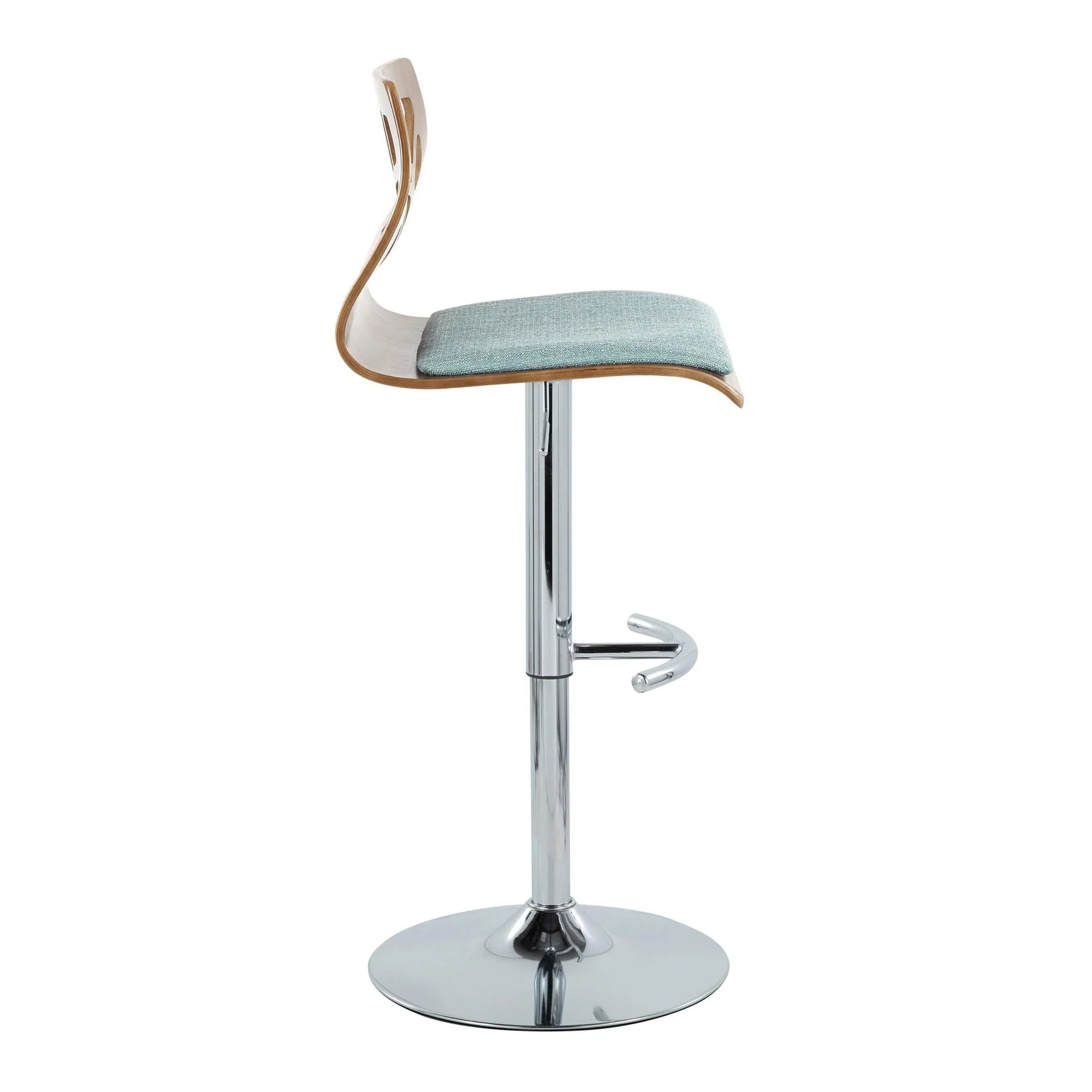 Folia Adjustable Barstool - Set of 2 By LumiSource - BS-FOLIAFB-RT2 CHRLGYLGY2 - Image 34