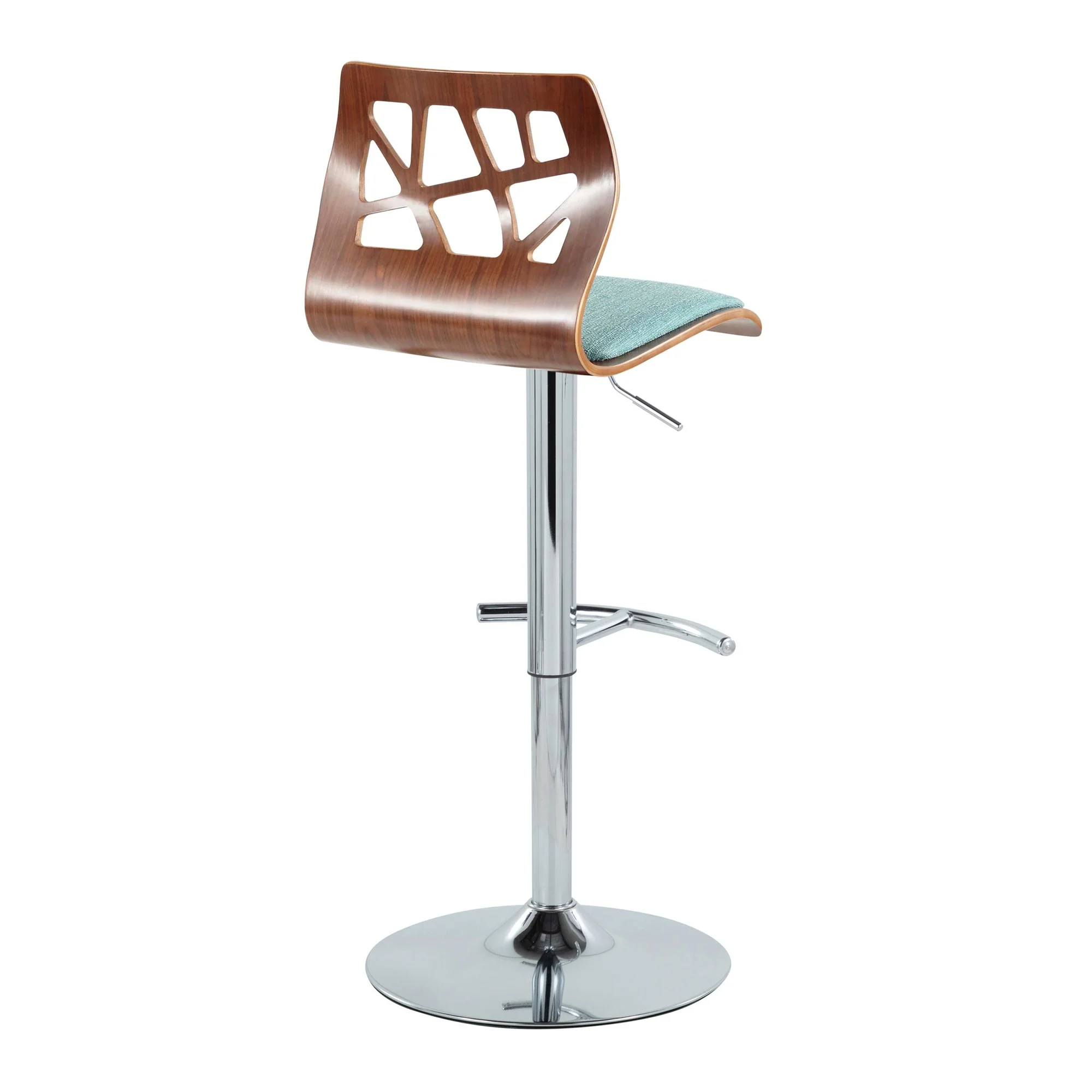 Folia Adjustable Barstool - Set of 2 By LumiSource - BS-FOLIAFB-RT2 CHRLGYLGY2 - Image 35