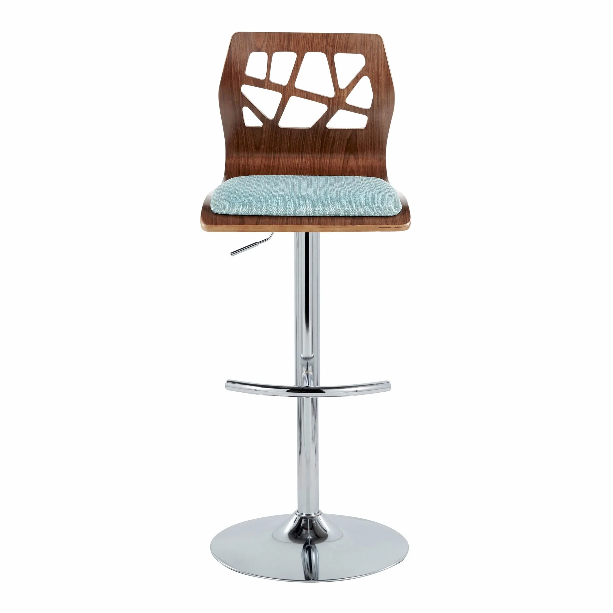 Folia Adjustable Barstool - Set of 2 By LumiSource - BS-FOLIAFB-RT2 CHRLGYLGY2 - Image 36