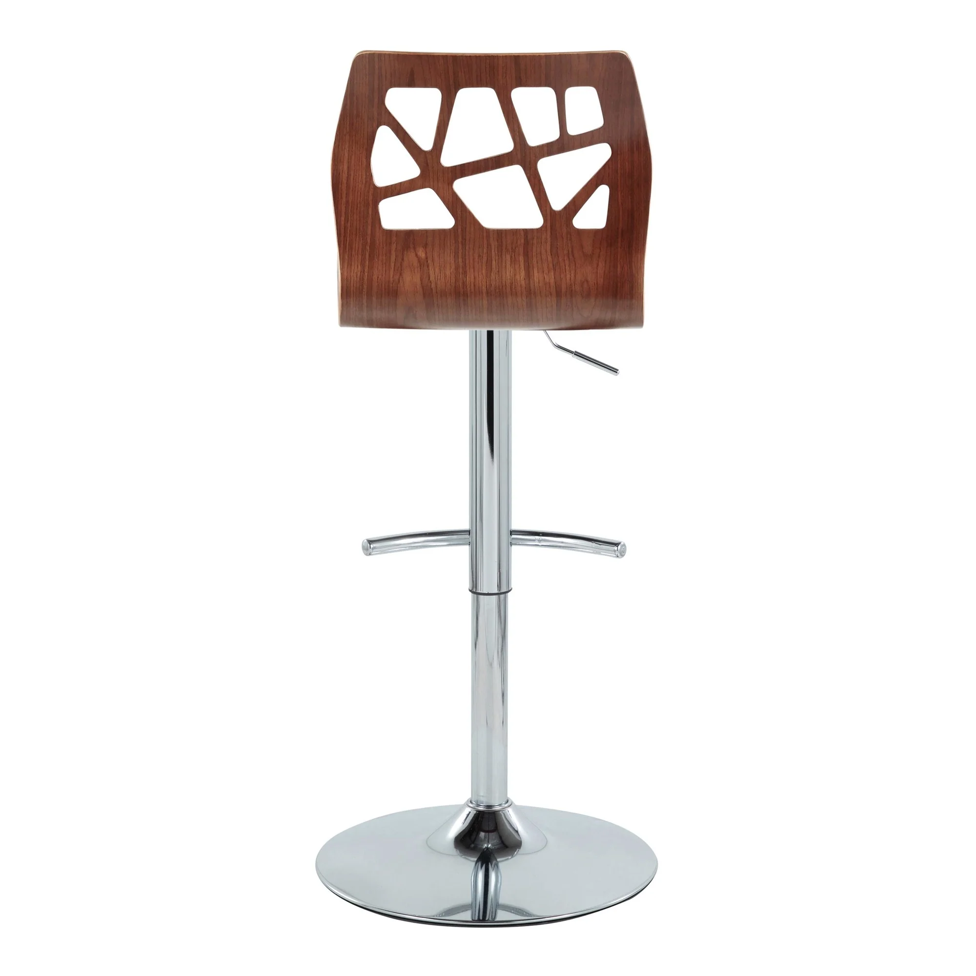 Folia Adjustable Barstool - Set of 2 By LumiSource - BS-FOLIAFB-RT2 CHRLGYLGY2 - Image 37
