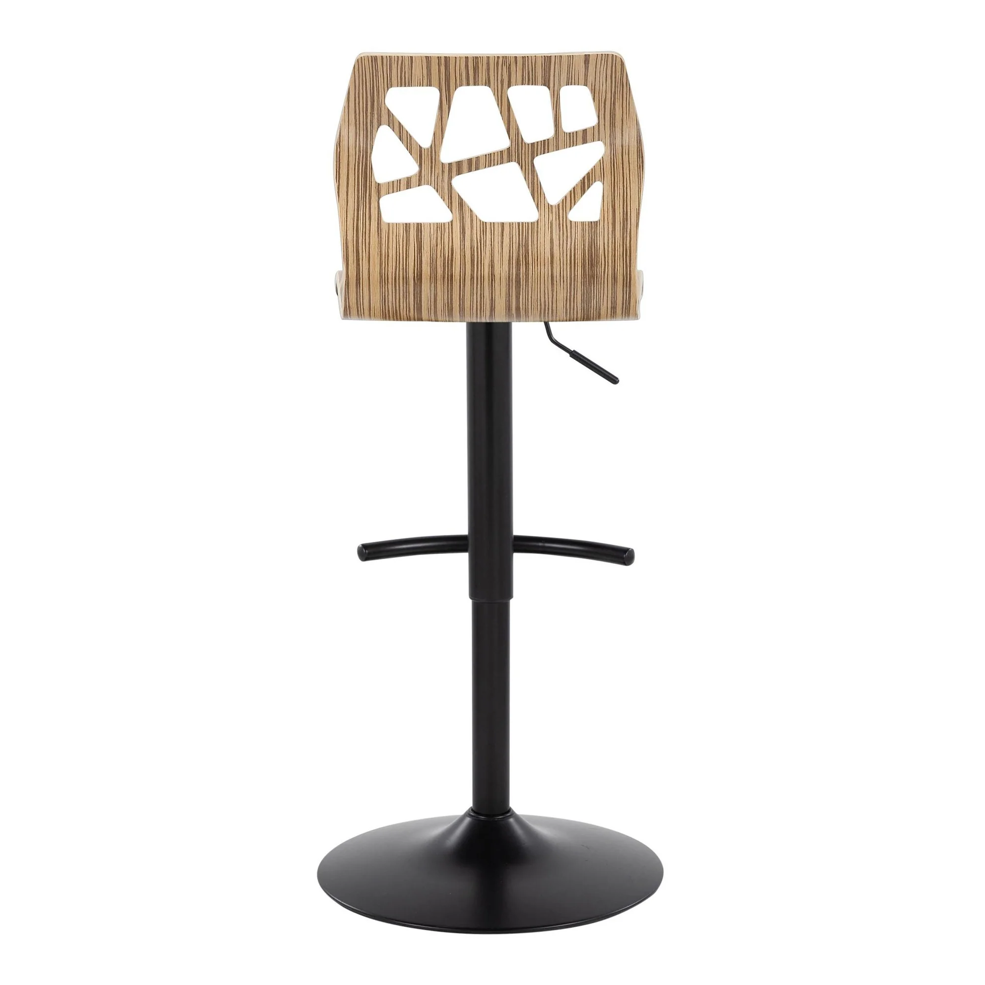 Folia Adjustable Barstool - Set of 2 By LumiSource - BS-FOLIAPU-RT2 BKNACR2 - Image 41