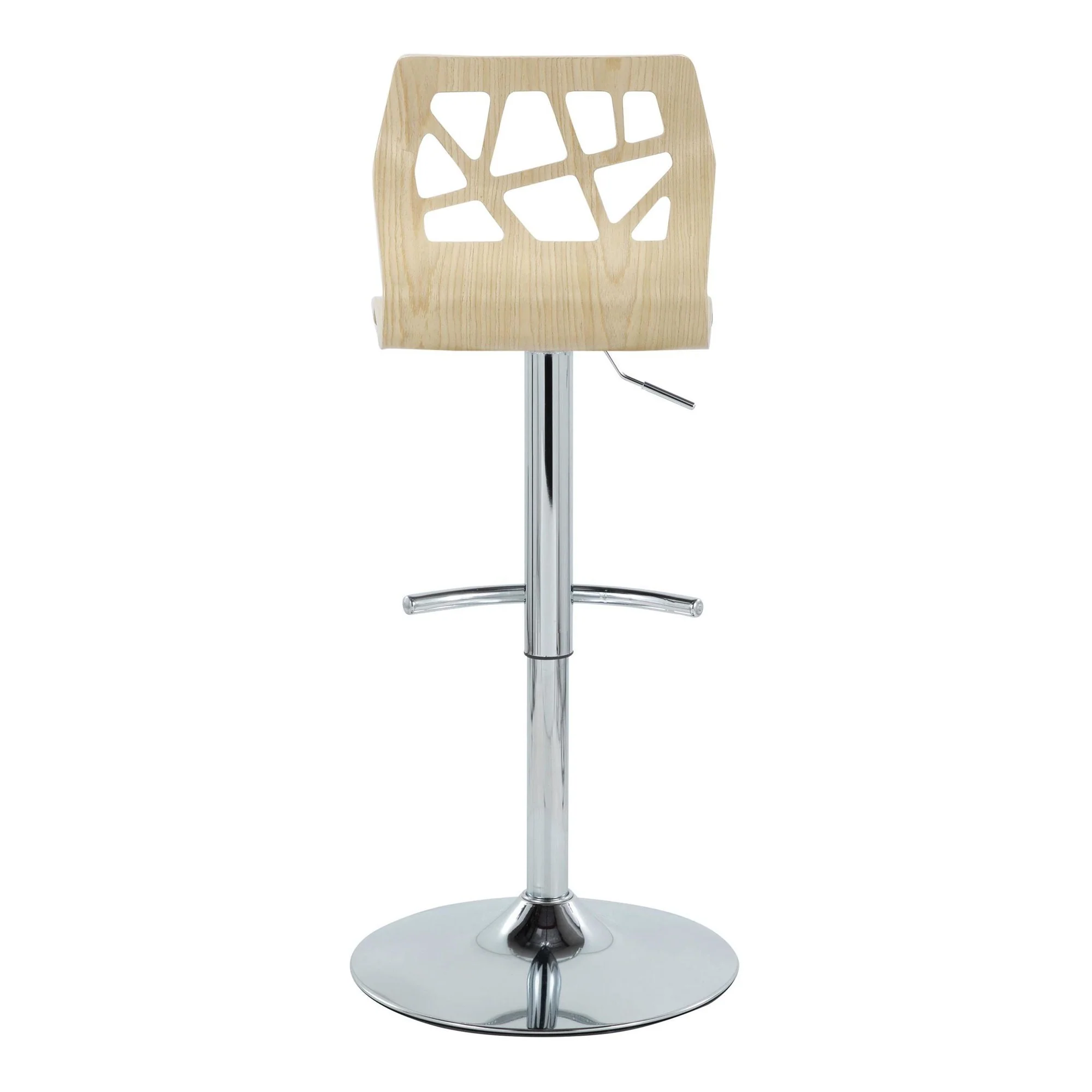 Folia Adjustable Barstool - Set of 2 By LumiSource - BS-FOLIAPU-RT2 CHRNACR2 - Image 11