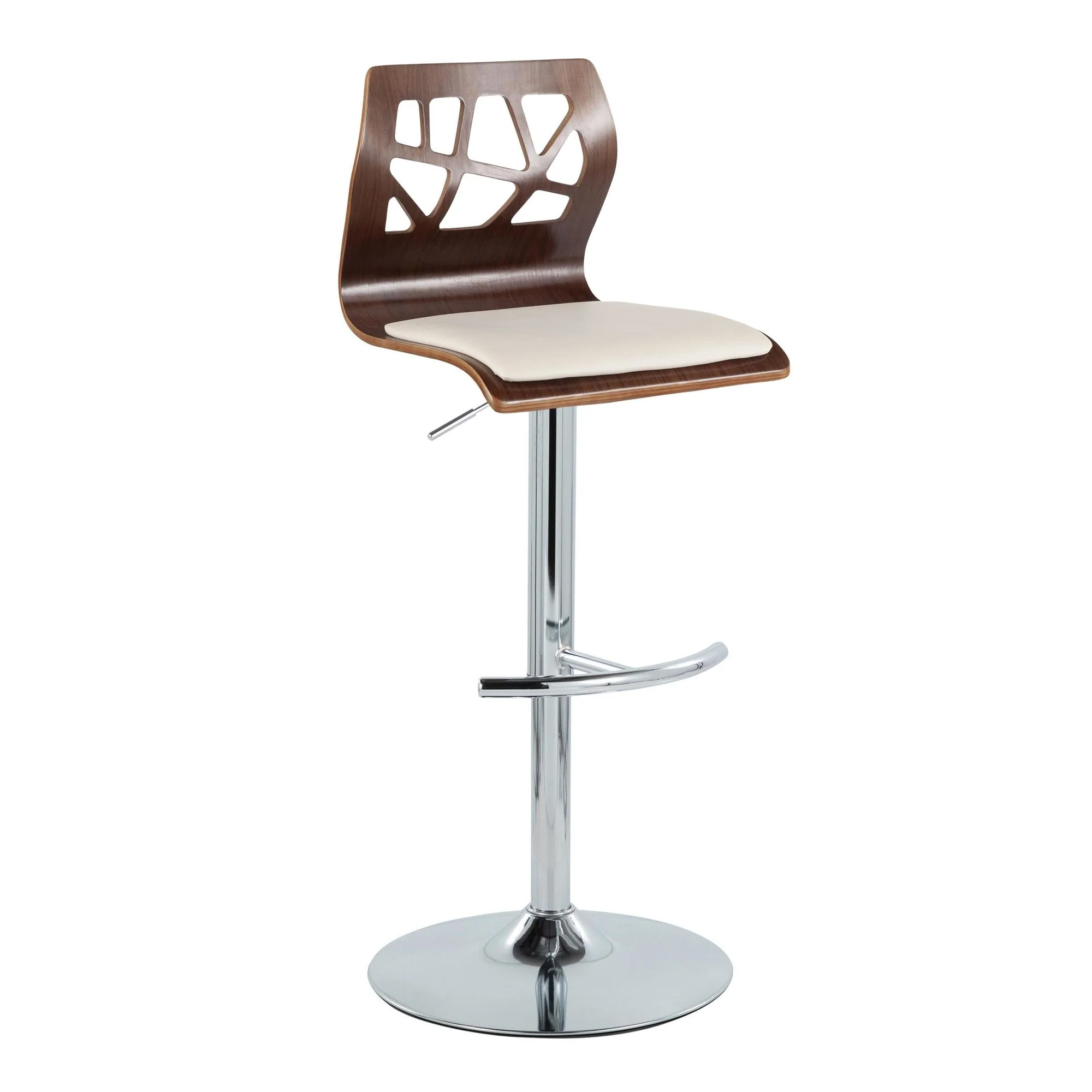 Folia Adjustable Barstool - Set of 2 By LumiSource - BS-FOLIAPU-RT2 CHRNACR2 - Image 27