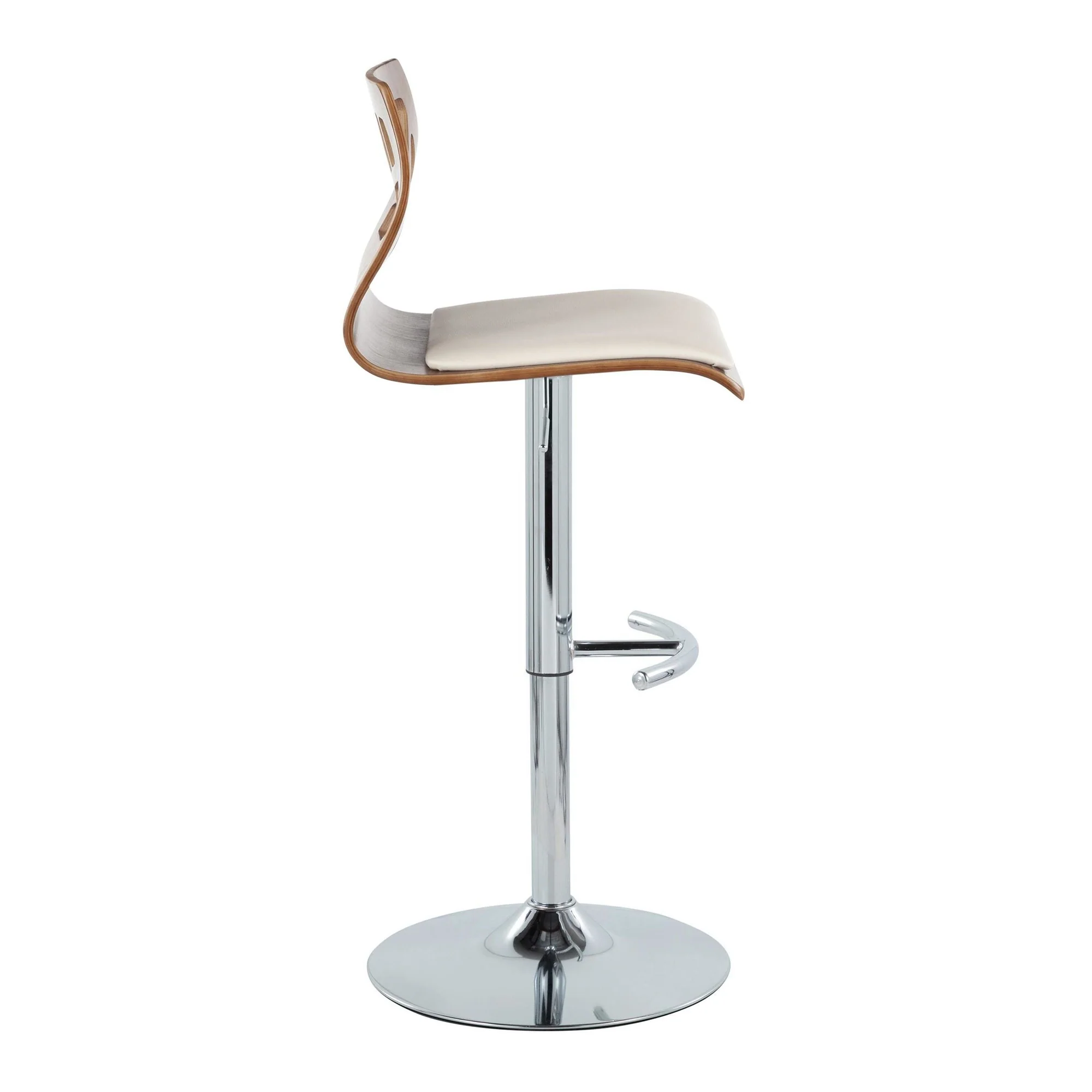 Folia Adjustable Barstool - Set of 2 By LumiSource - BS-FOLIAPU-RT2 CHRNACR2 - Image 28